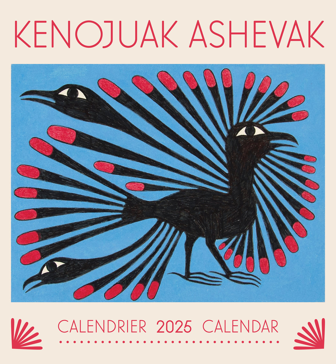2025 Kenojuak Ashevak - Square Wall Calendar