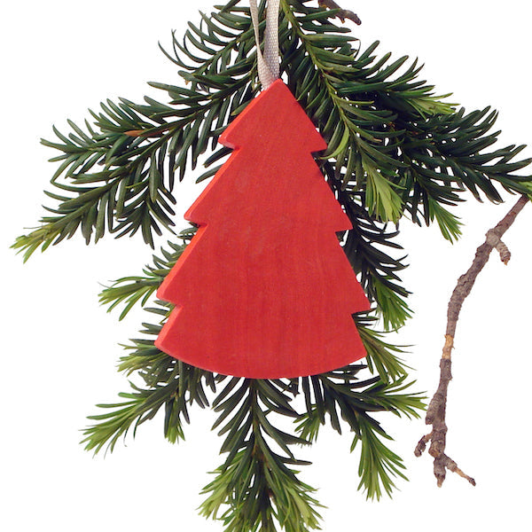 Christmas Tree hanging Red (9 cm) - Christmas Decoration