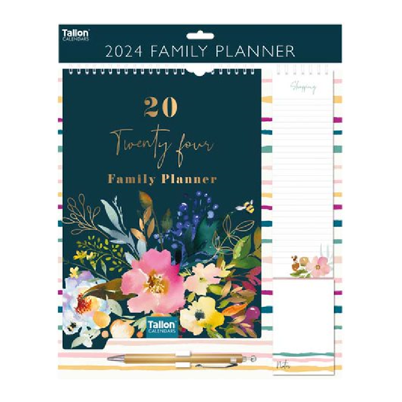 2024 Flower Family Organiser Deluxe Wall Calendar   C79e62dadd4b1dcdf5e710579d5ea5d1 