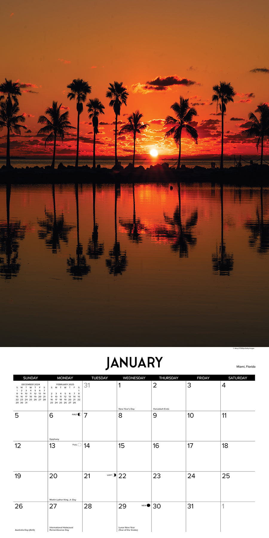 2025 Scenic America - Square Wall Calendar (US Only)