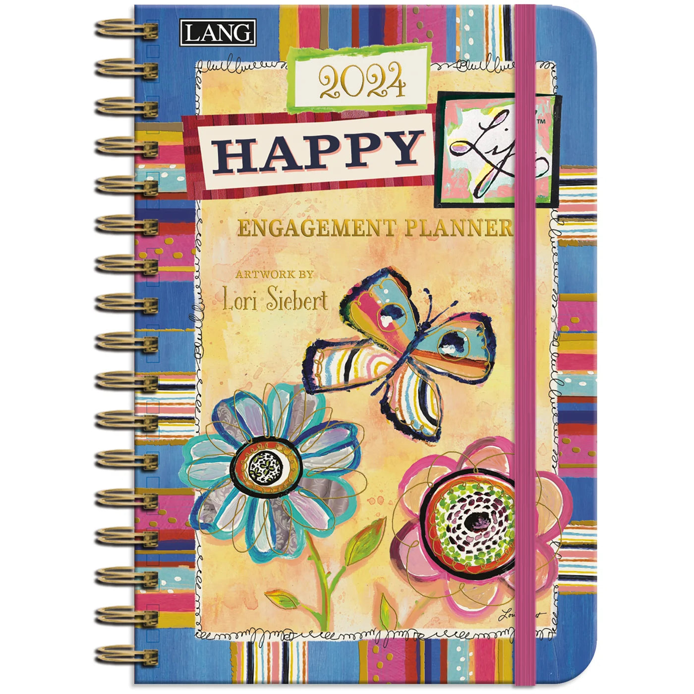 2024 LANG Happy Life - Monthly Engagement Diary/Planner