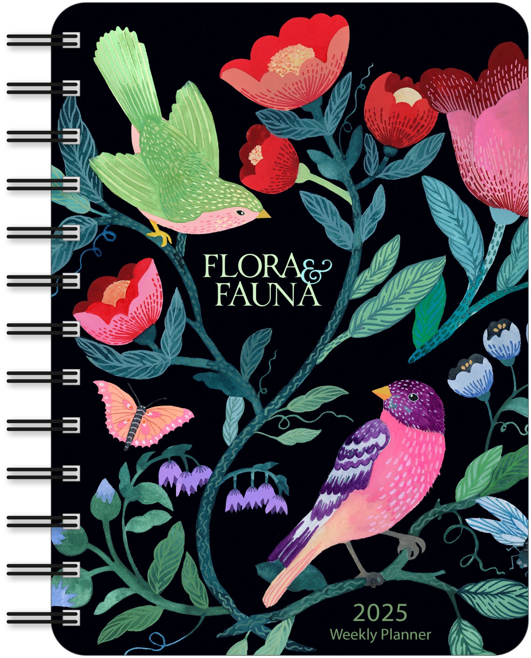 2025 Flora & Fauna - Monthly & Weekly Diary/Planner