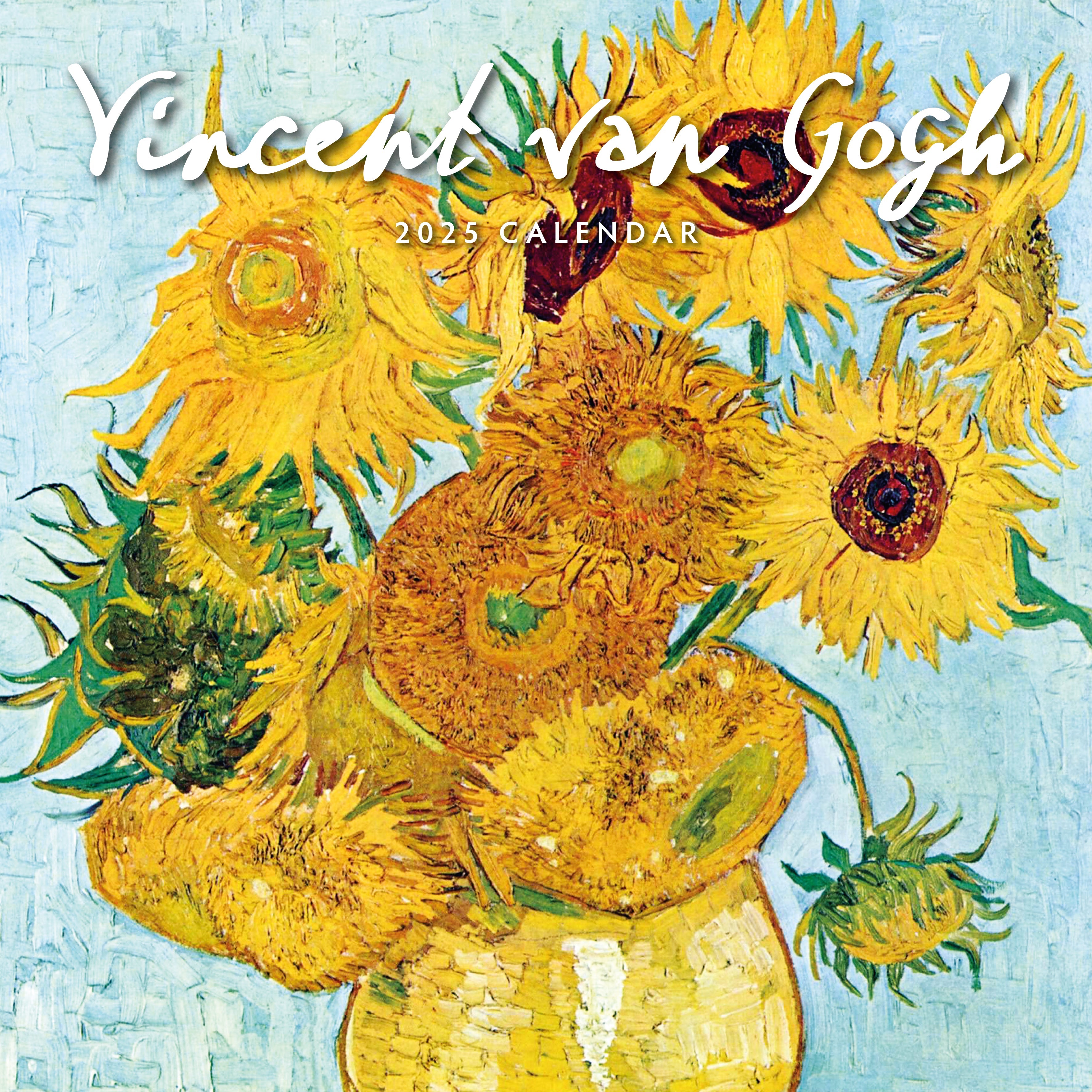2025 Vincent Van Gogh - Square Wall Calendar