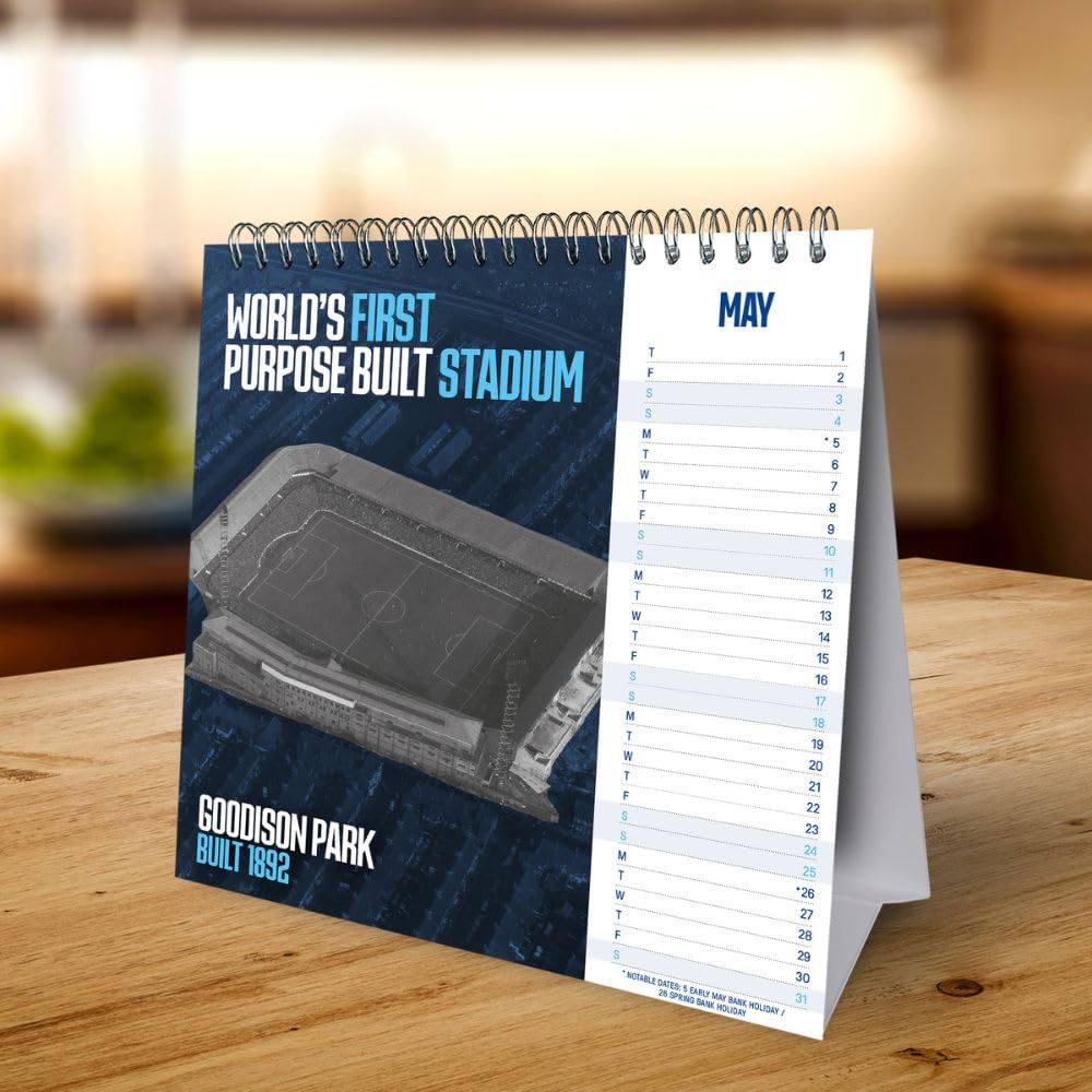 2025 Everton Fc - Desk Easel Calendar