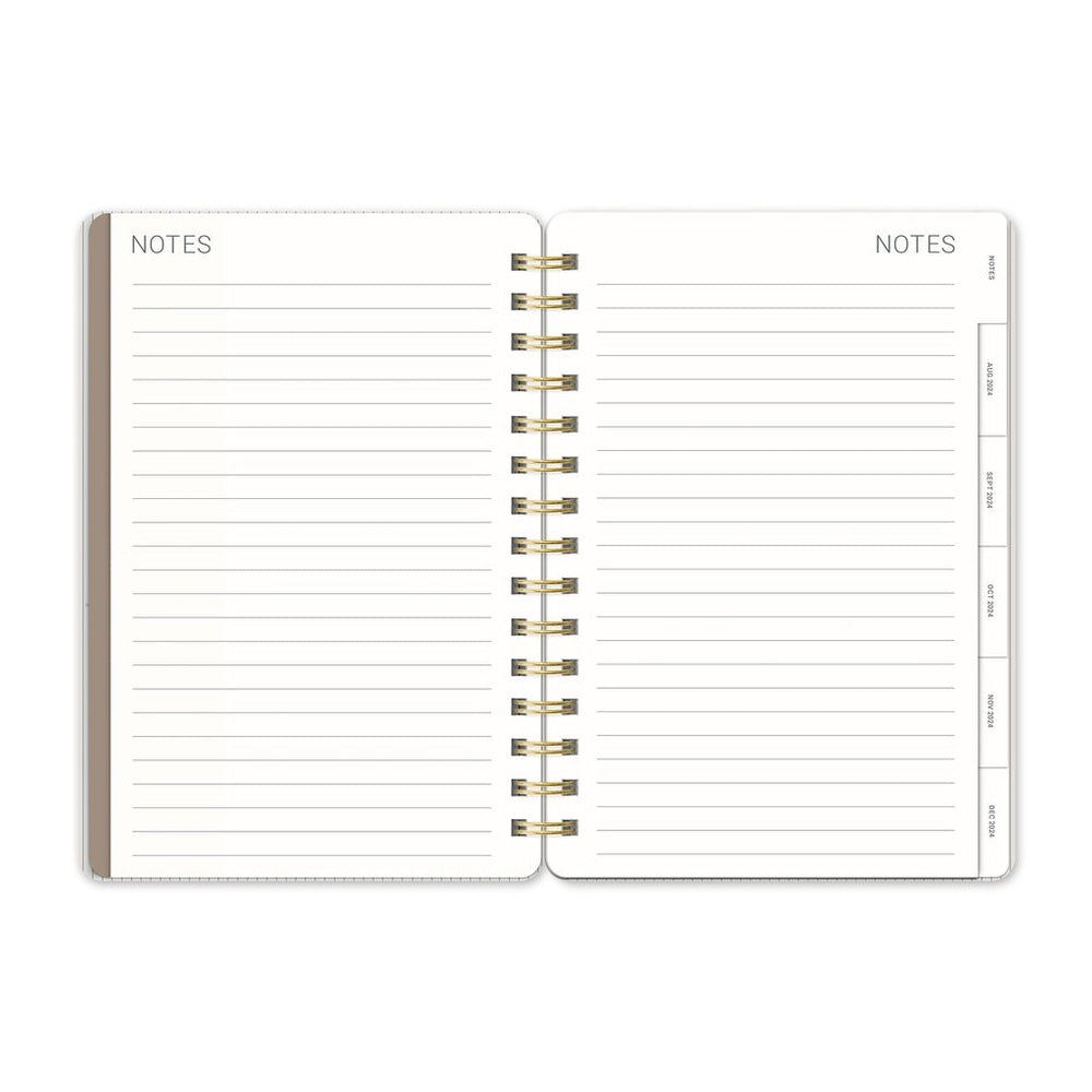 2025 Stone - Agatha Monthly And Weekly Dairy/Planner