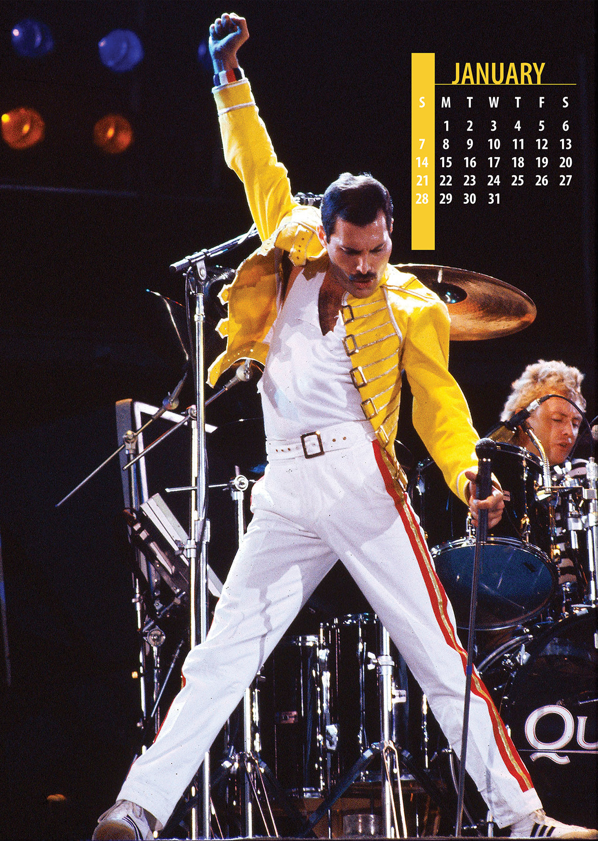 2024 Freddie Mercury - A3 Wall Calendar