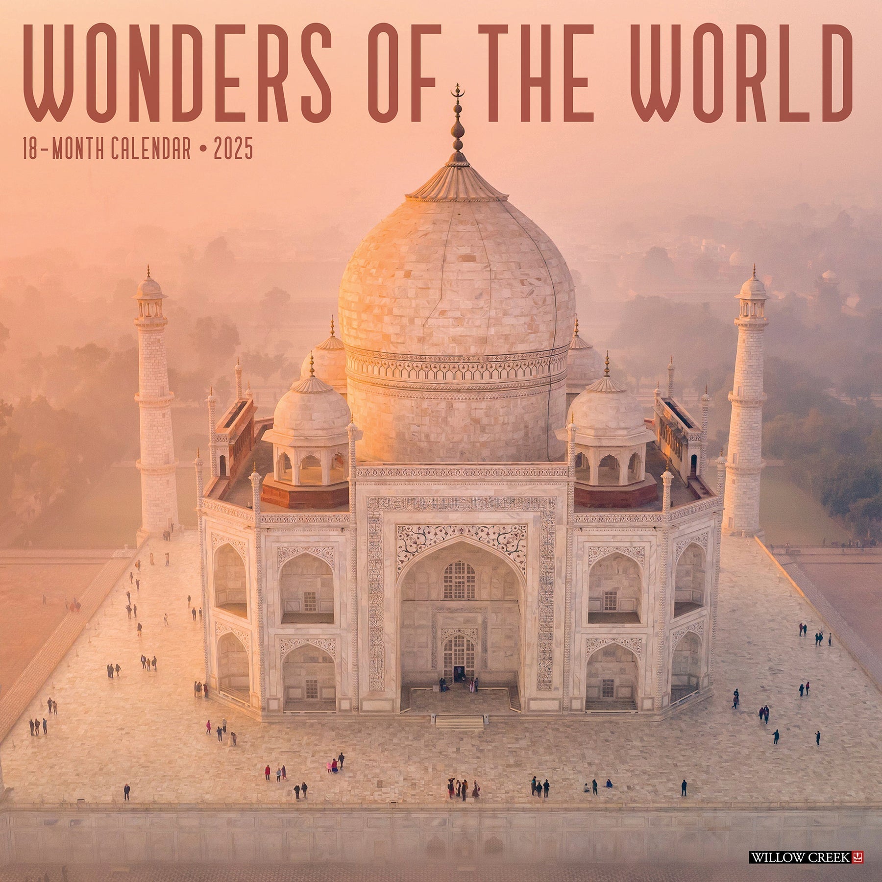 2025 Wonders of the World - Square Wall Calendar (US Only)