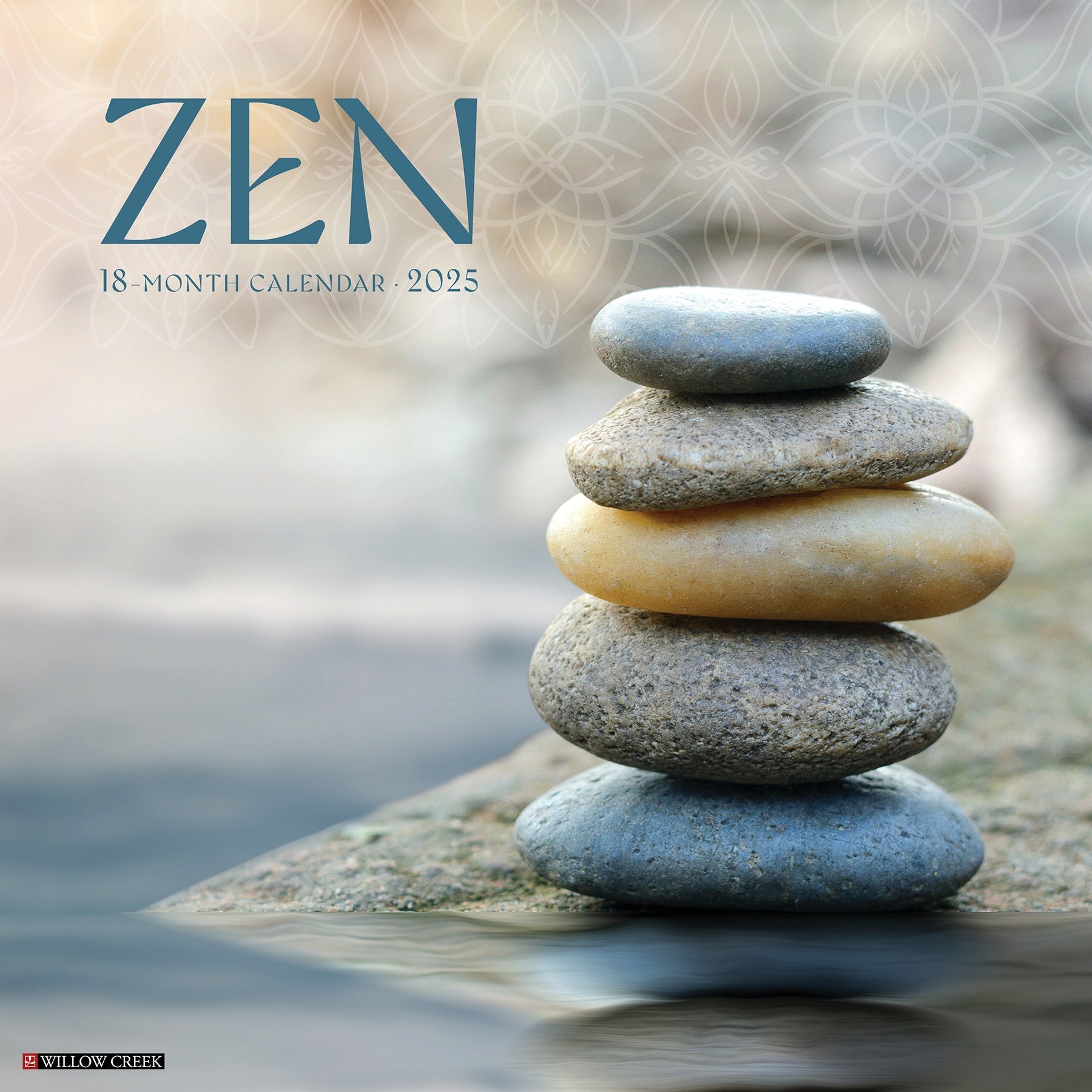 2025 Zen - Square Wall Calendar (US Only)