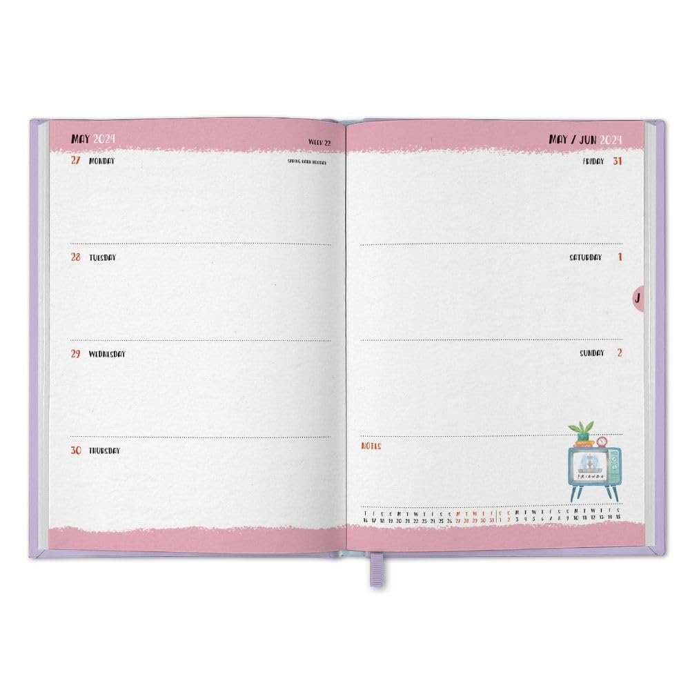 2024 Friends - Weekly Diary/Planner