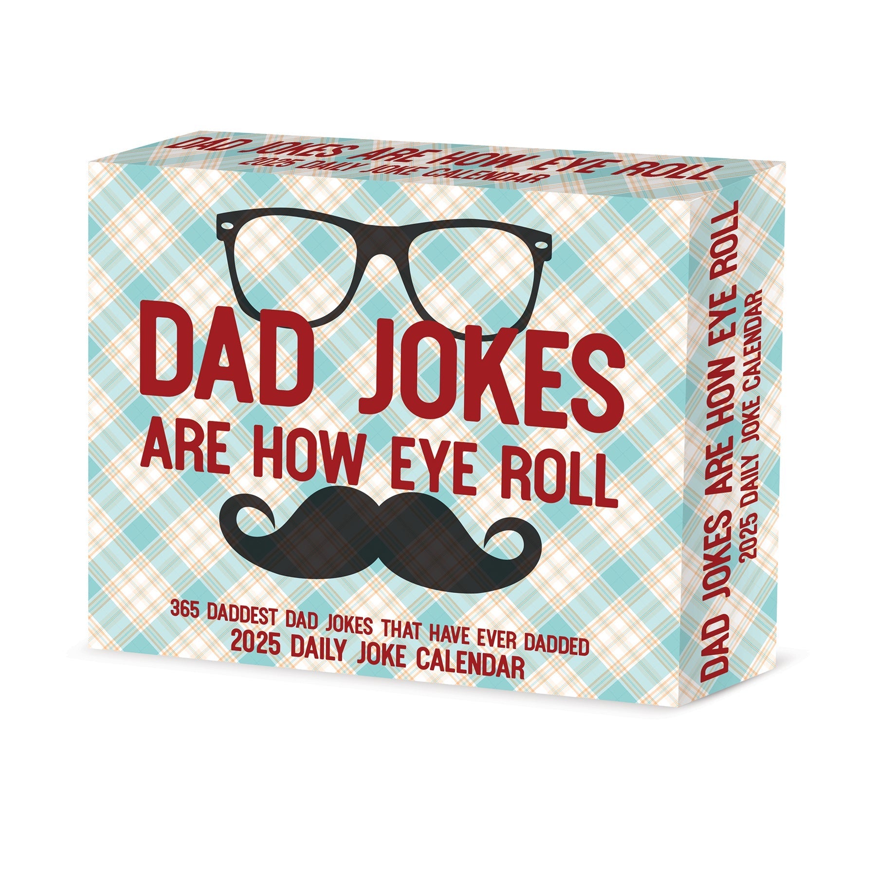 2025 Dad Jokes Are How Eye Roll - Daily Boxed Page-A-Day Calendar (US Only)