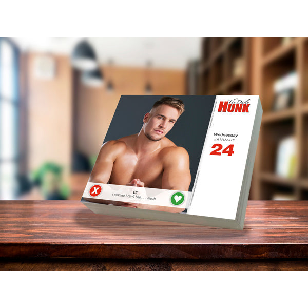 2024 The Daily Hunk - Boxed Page-A-Day Calendar  SOLD OUT