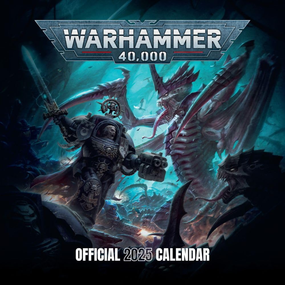 2025 Warhammer - Square Wall Calendar