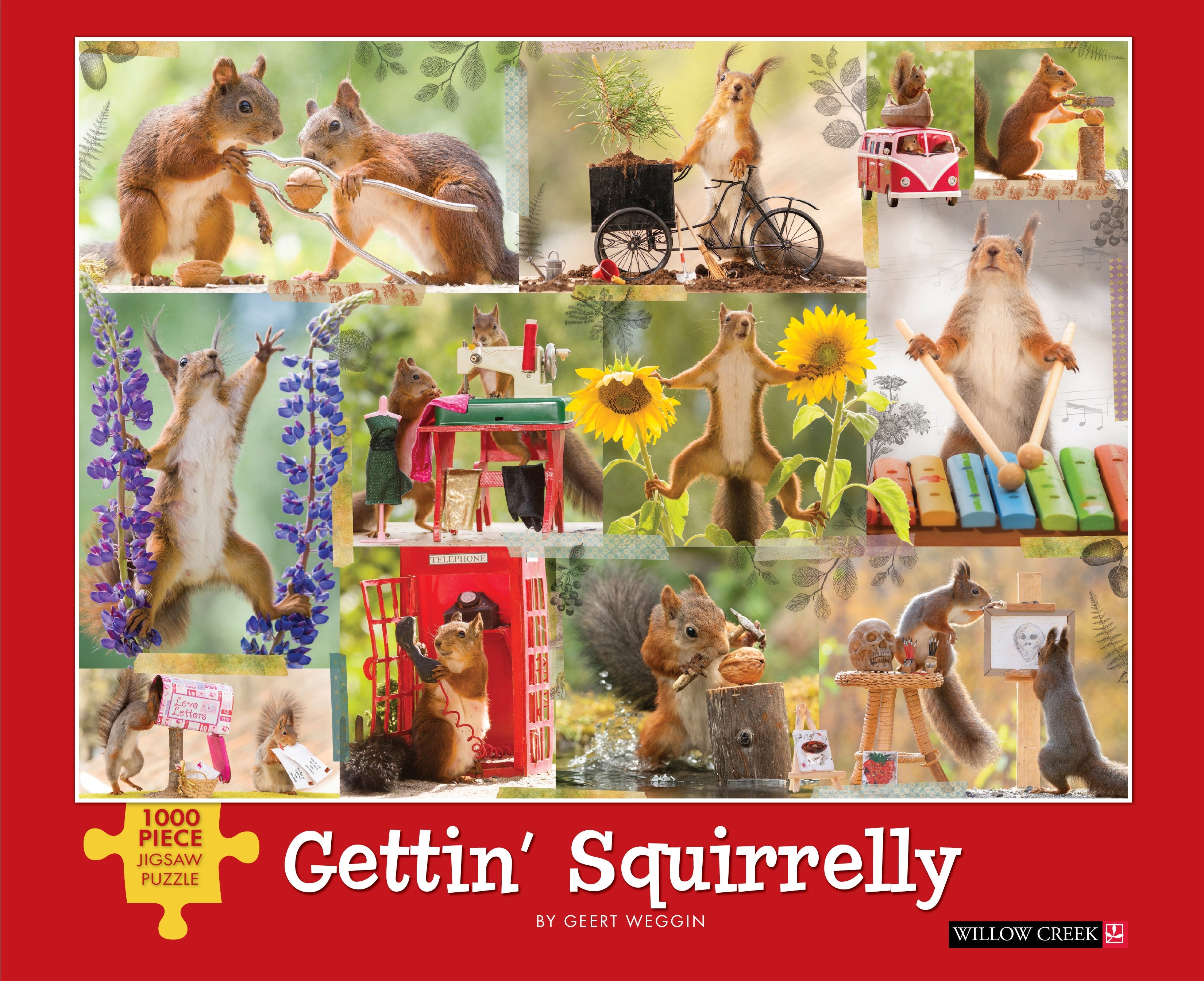 Gettin' Squirrelly 1000 Piece - Jigsaw Puzzle