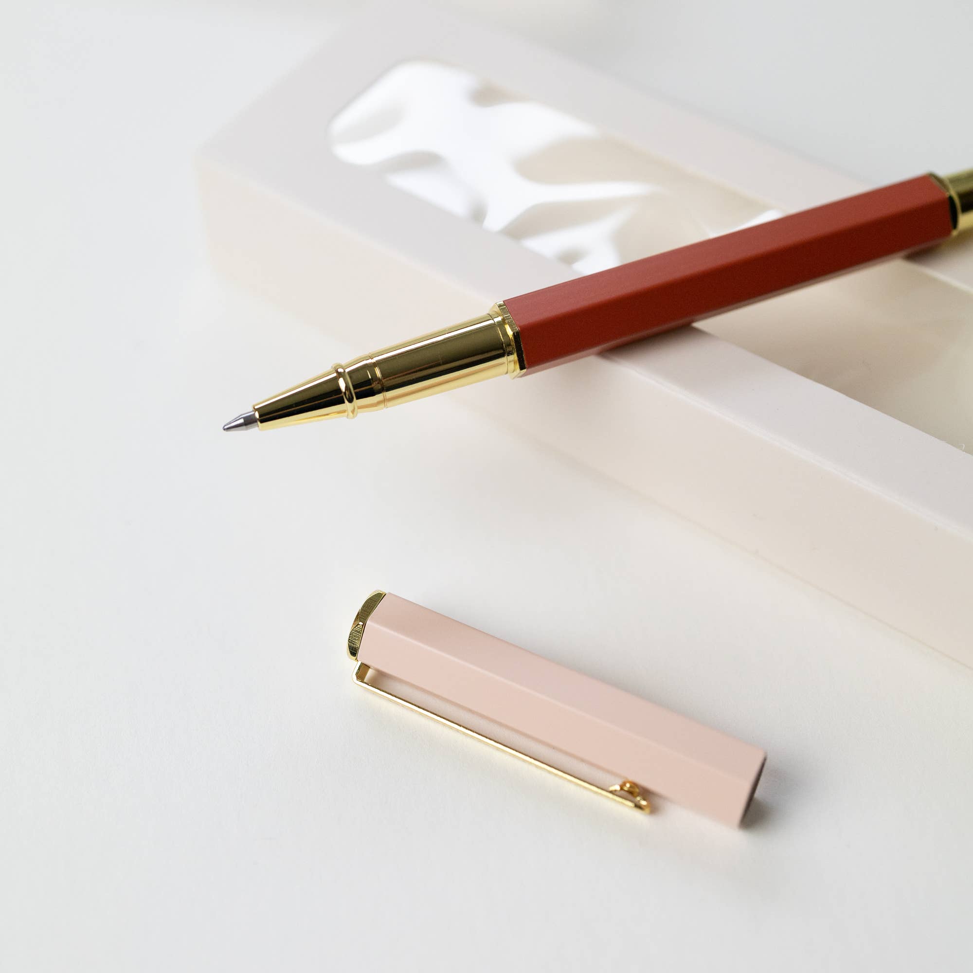 Rose Terracotta - Rollerball Pen (Boxed)
