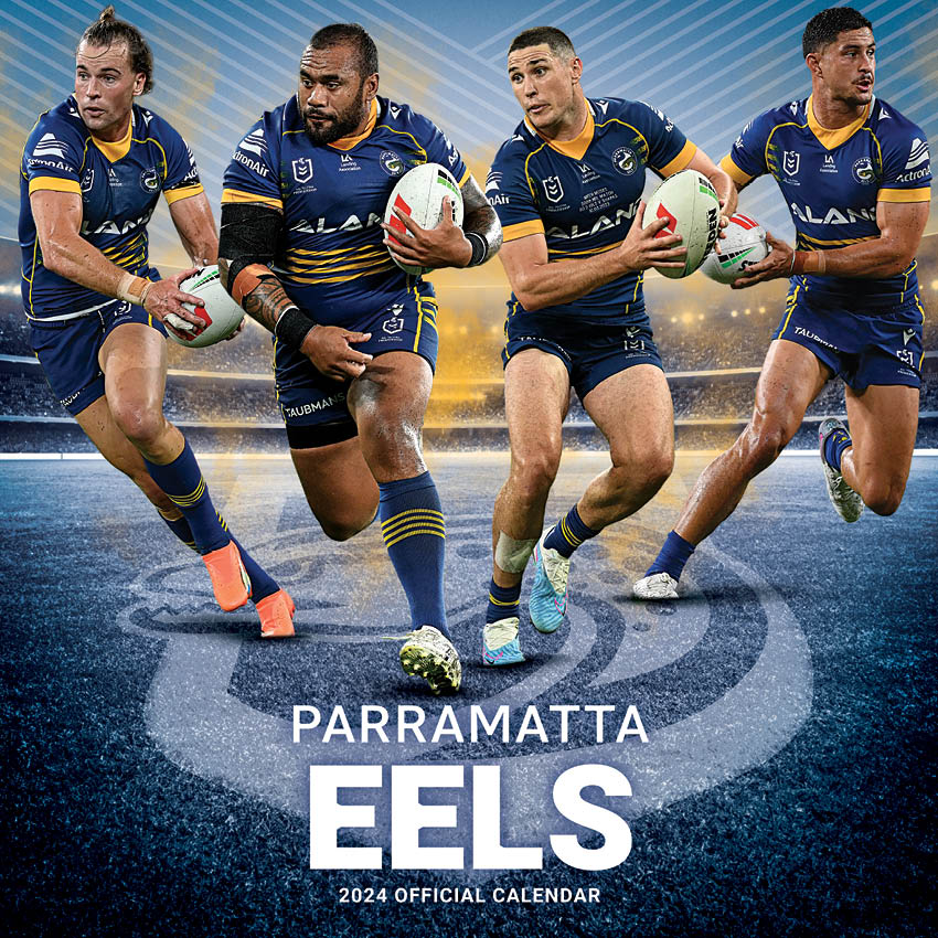 2024 NRL Parramatta Eels - Square Wall Calendar