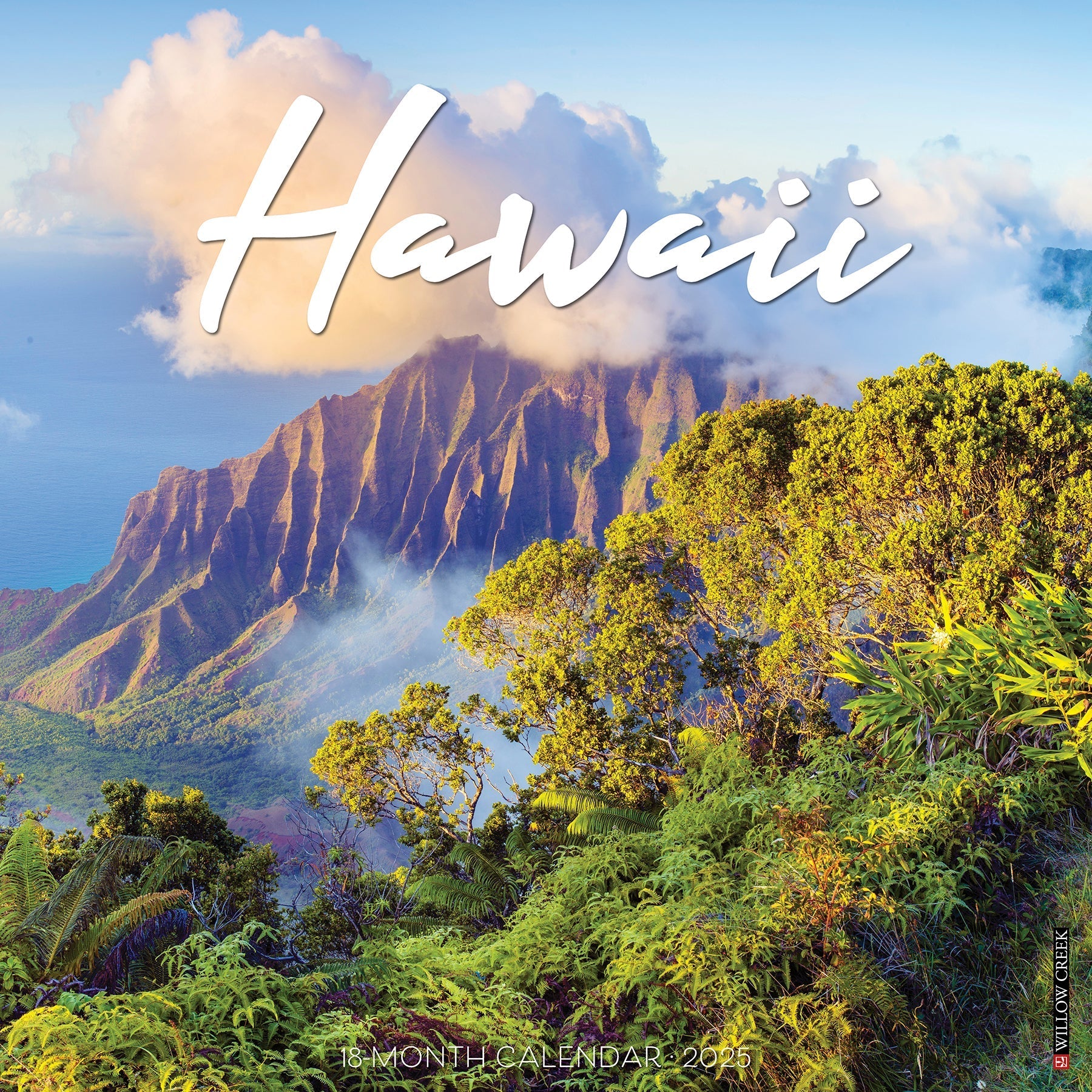 2025 Hawaii - Square Wall Calendar (US Only)