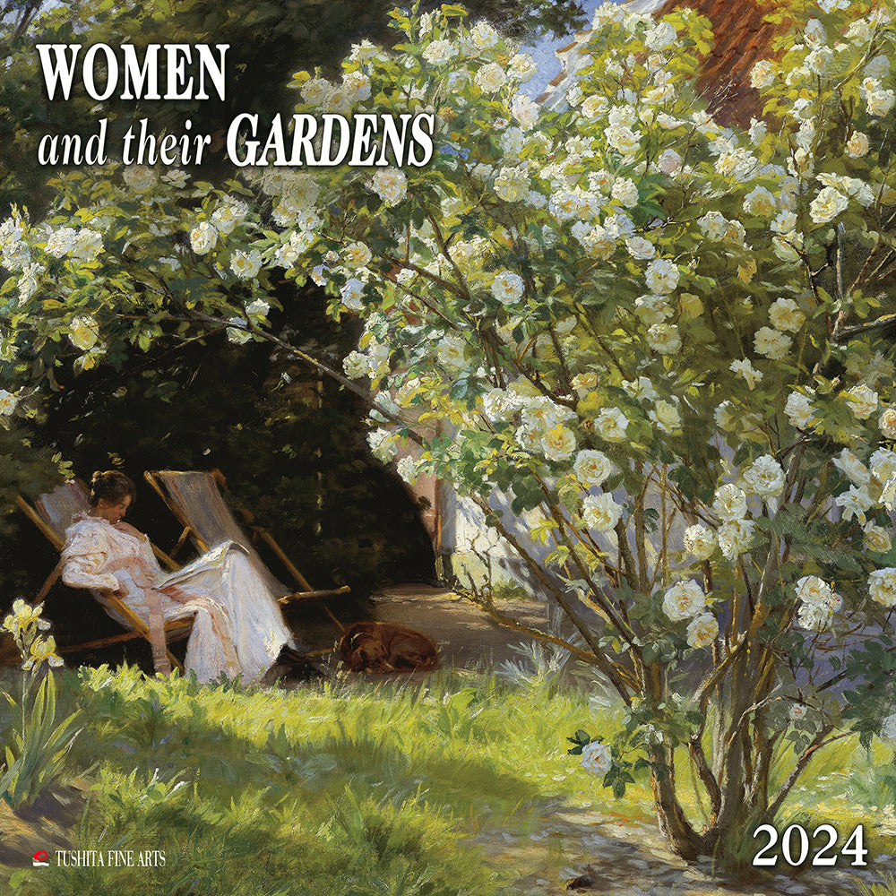 2024 Women and their Gardens - Square Wall Calendar