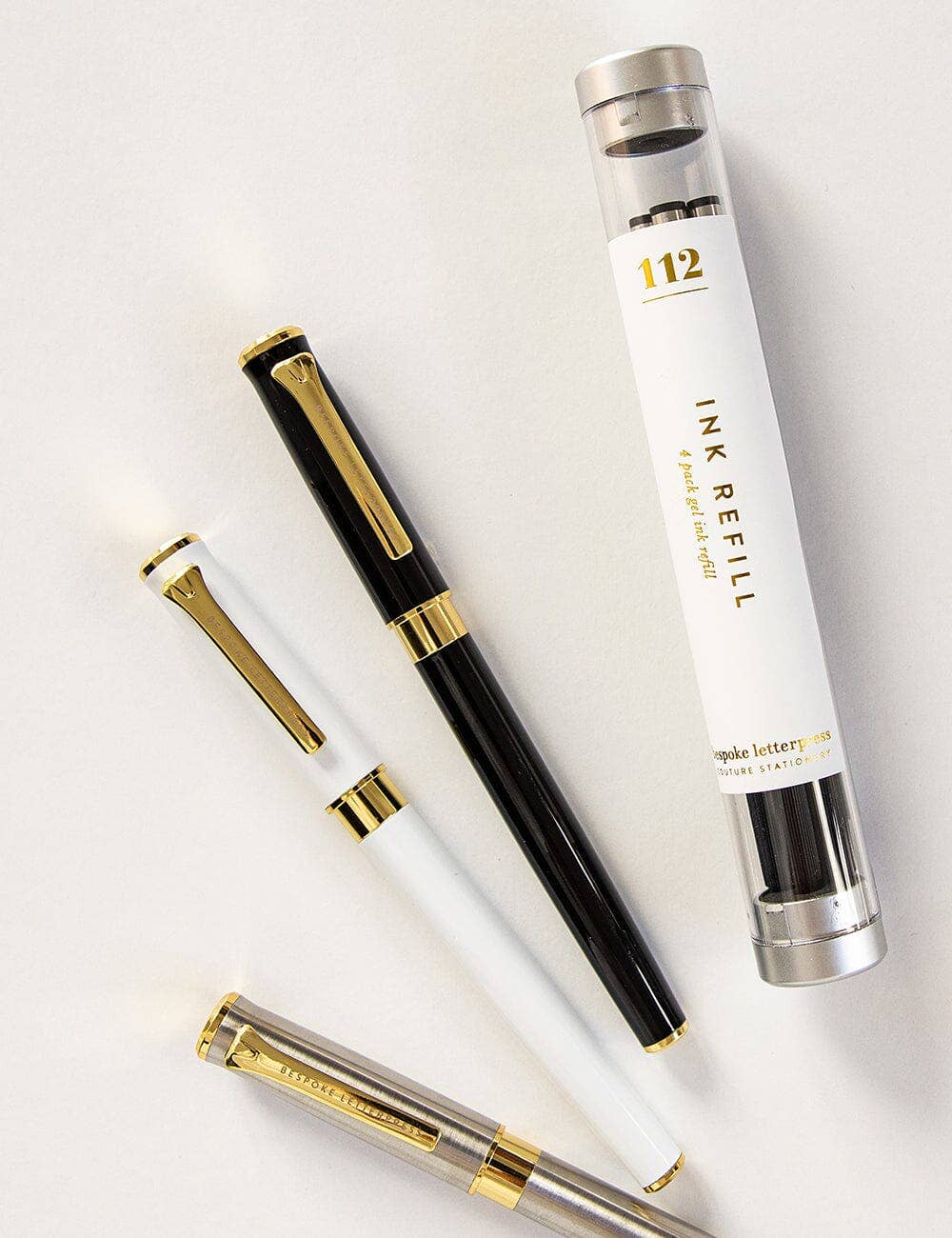 Silver Executive Gel Ink Pen (Boxed)