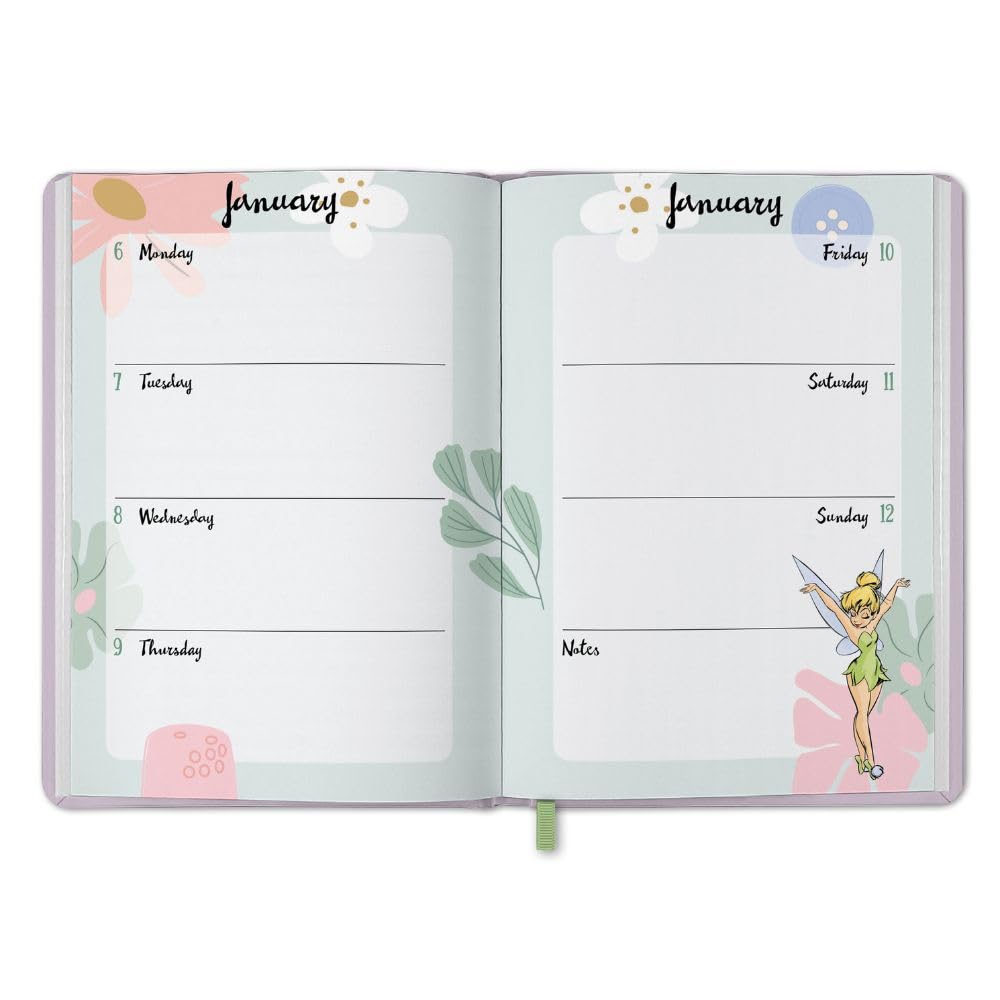 2025 Disney Tinkerbell - Weekly Diary/Planner