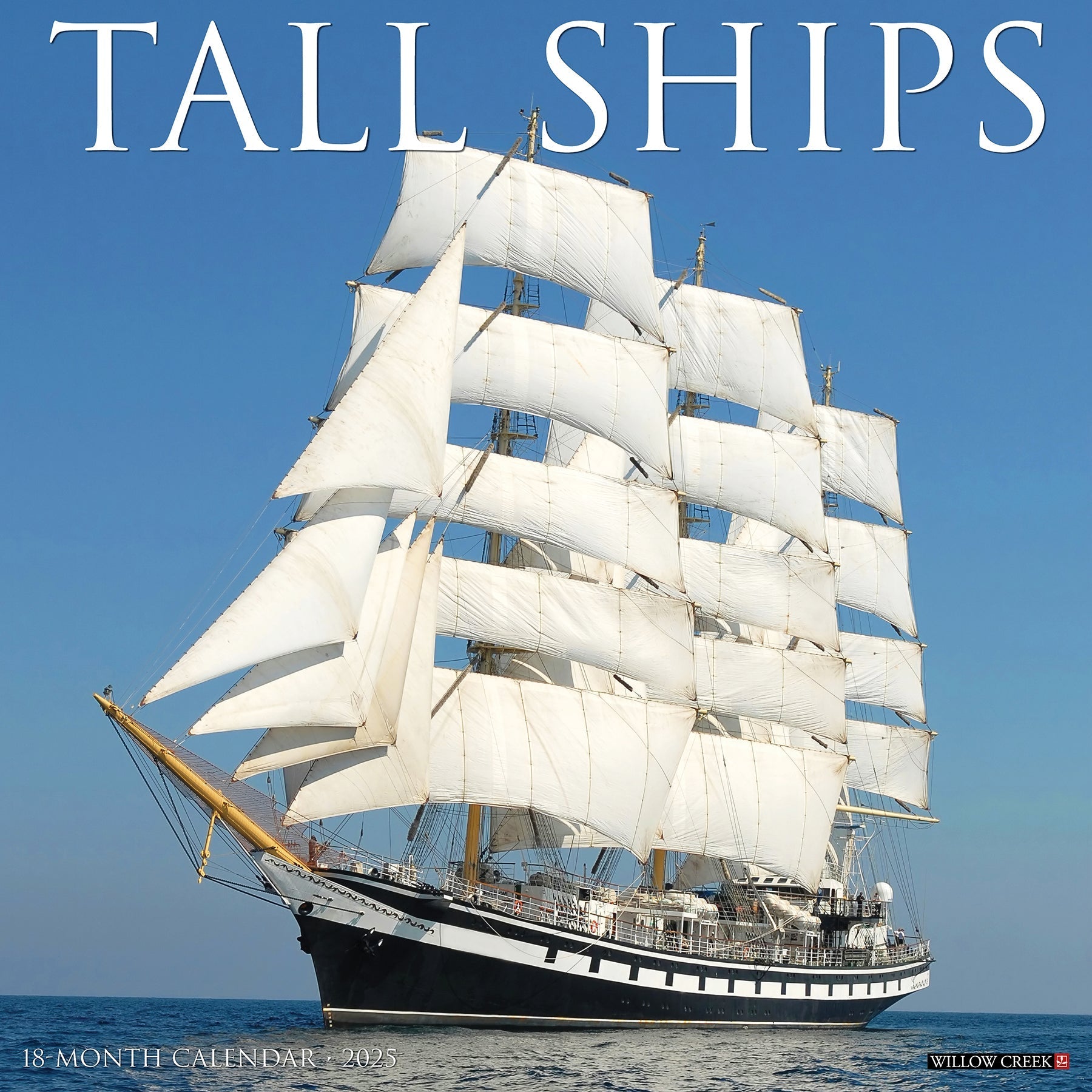 2025 Tall Ships - Square Wall Calendar (US Only)