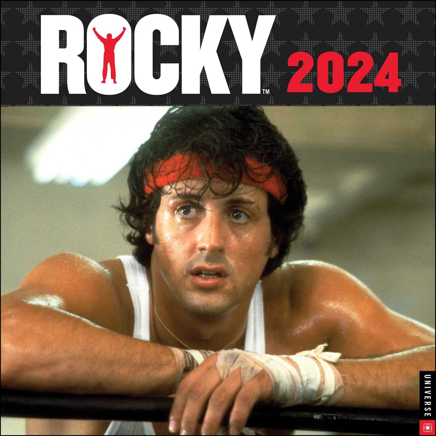 2024 Rocky - Square Wall Calendar