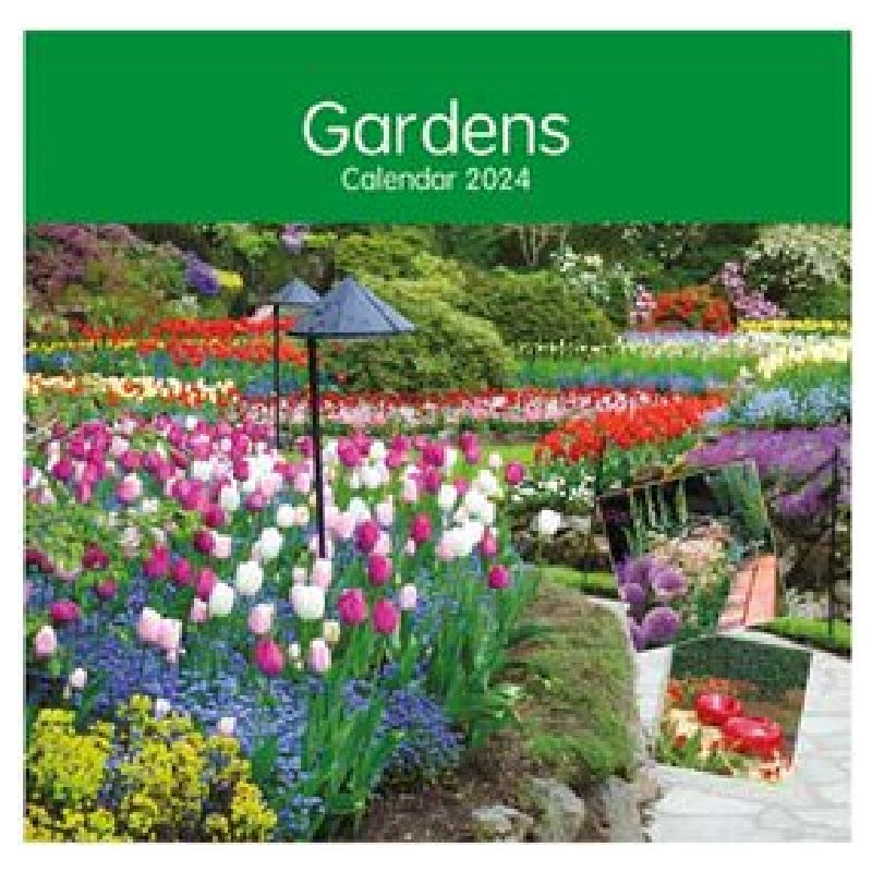 2024 Gardens - Square Wall Calendar