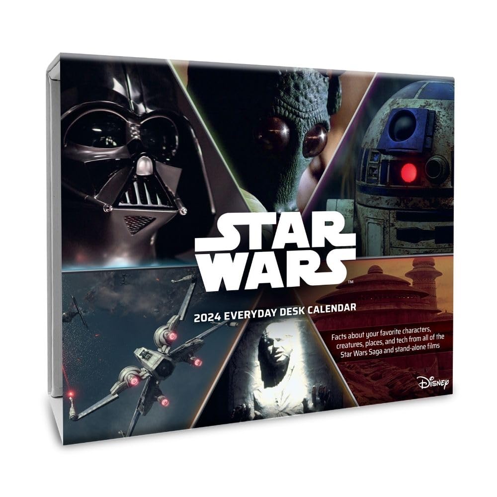 2024 Star Wars - Daily Boxed Page-A-Day Calendar  SOLD OUT