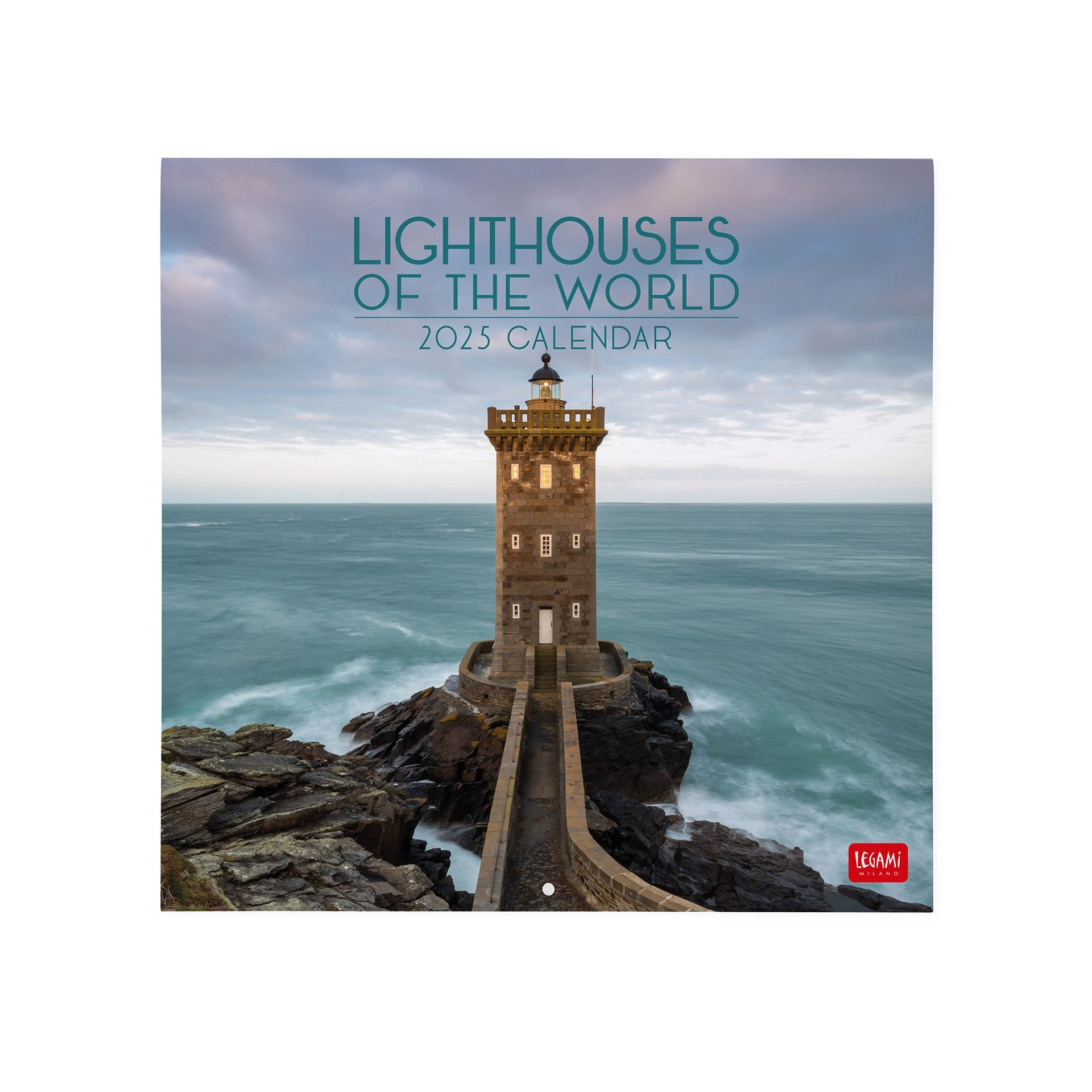 2025 Lighthouses Of The World - Square Wall Calendar