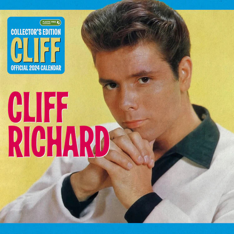2024 Cliff Richard Collector's Edition Record Sleeve - Square Wall Calendar