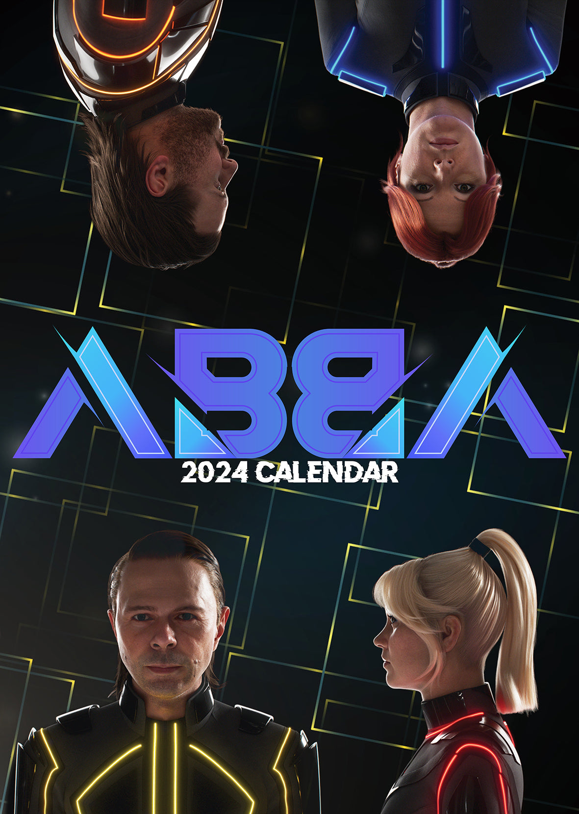 2024 Abba - A3 Wall Calendar