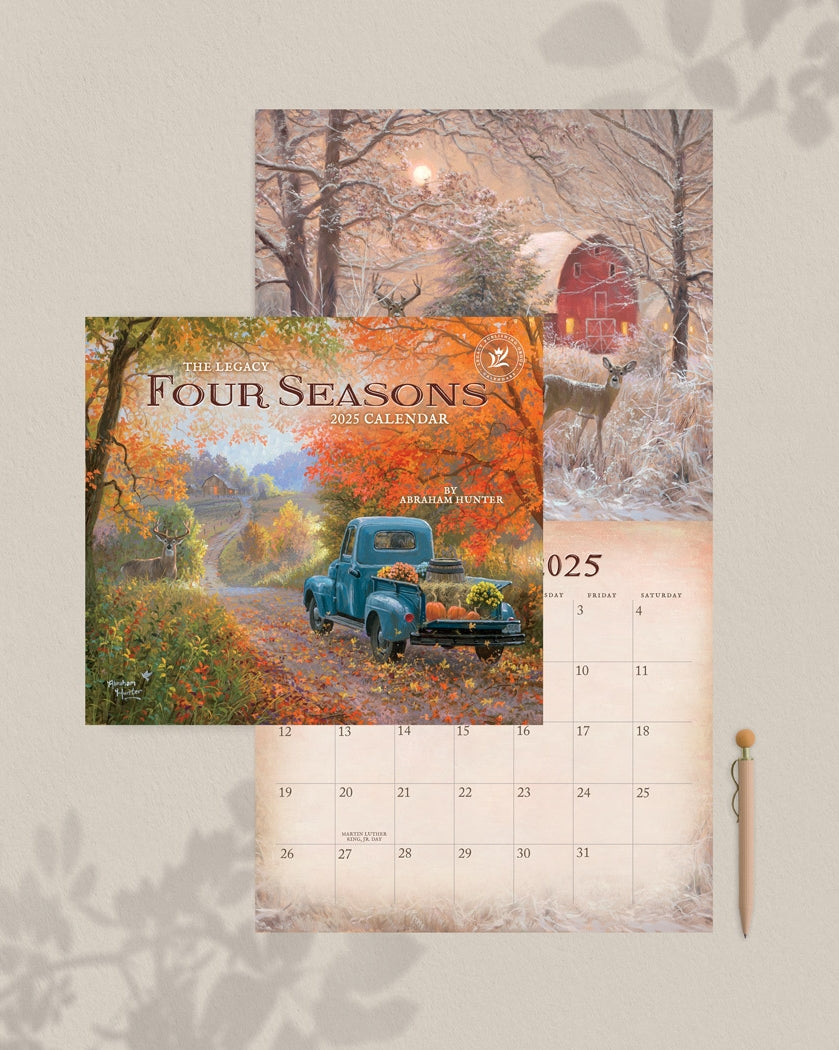 2025 Legacy Four Seasons - Deluxe Wall Calendar