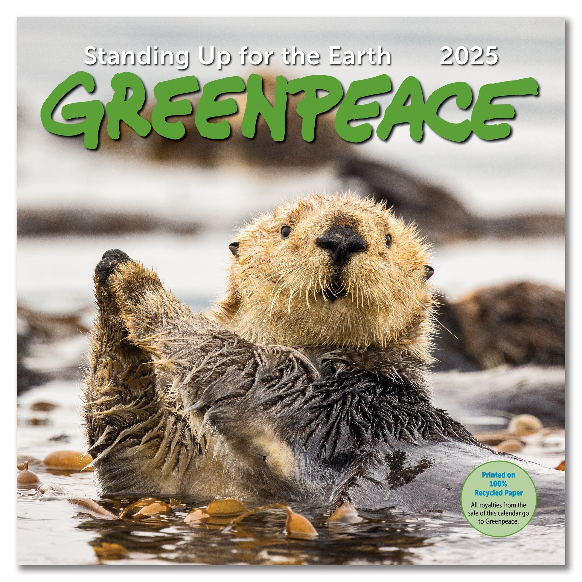 2025 Standing Up for the Earth - Greenpeace - Square Wall Calendar