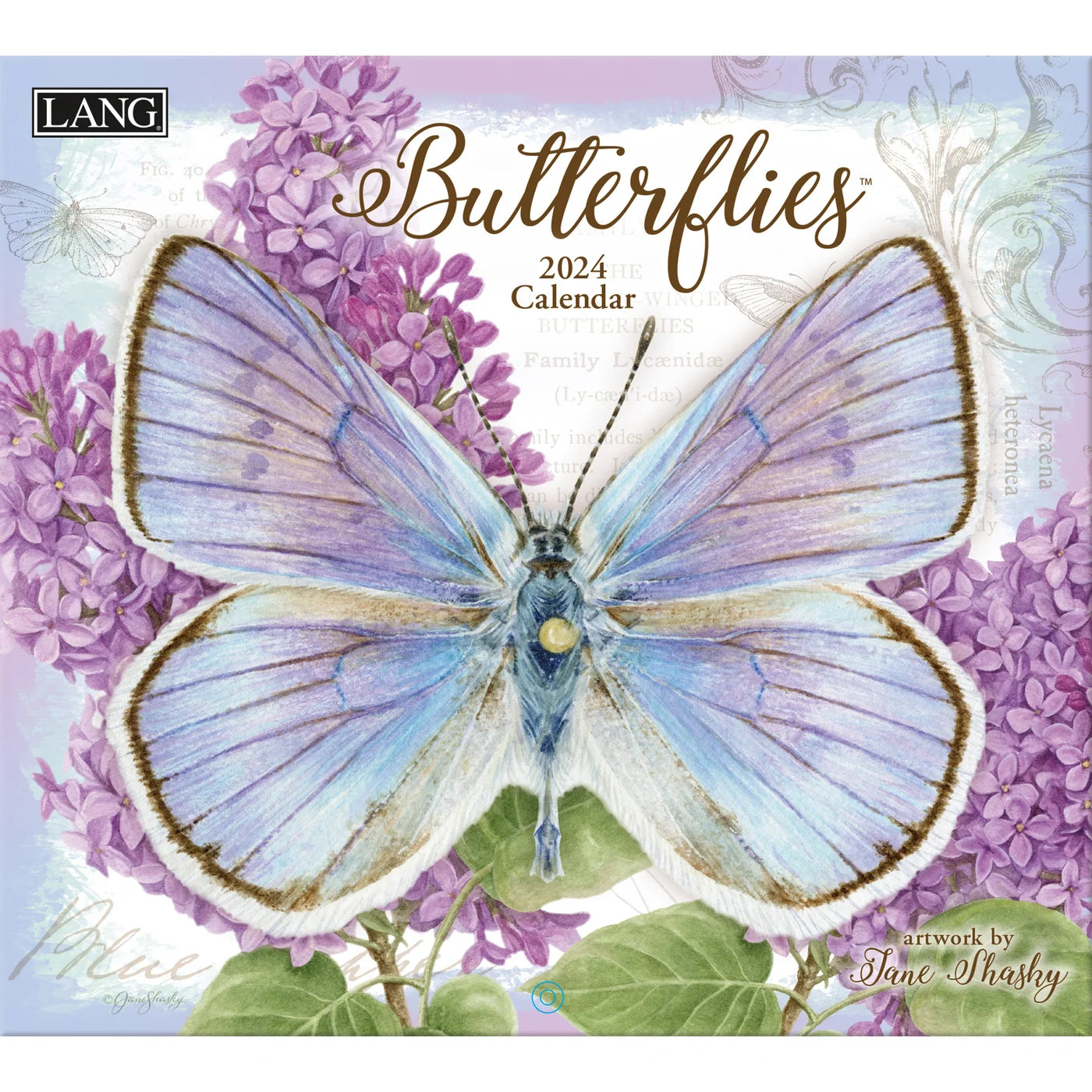 2024 LANG Butterflies By Jane Shasky - Deluxe Wall Calendar