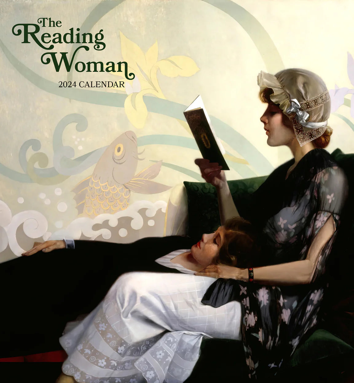 2024 The Reading Woman - Square Wall Calendar