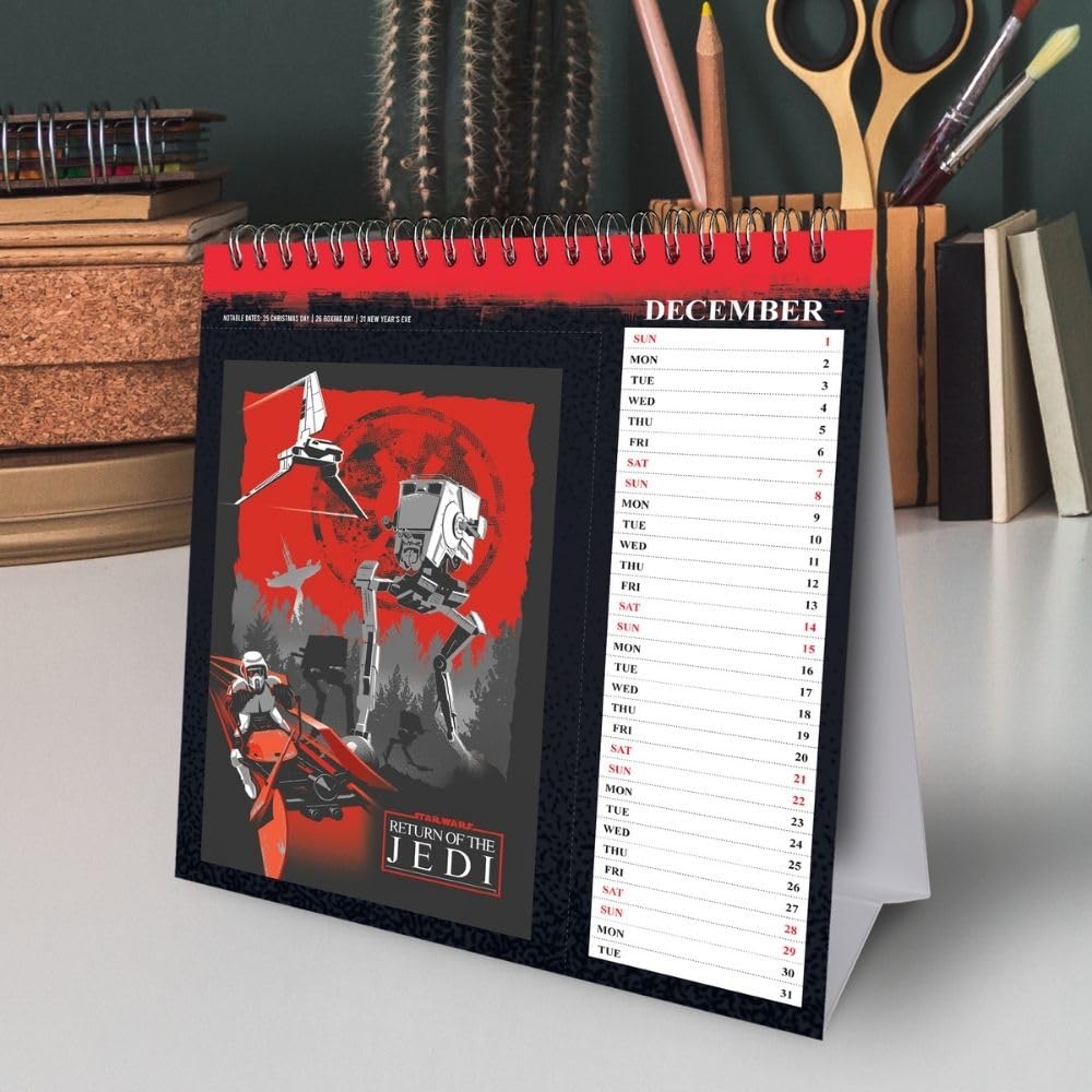 2024 Star Wars Postcard - Desk Easel Calendar  SOLD OUT