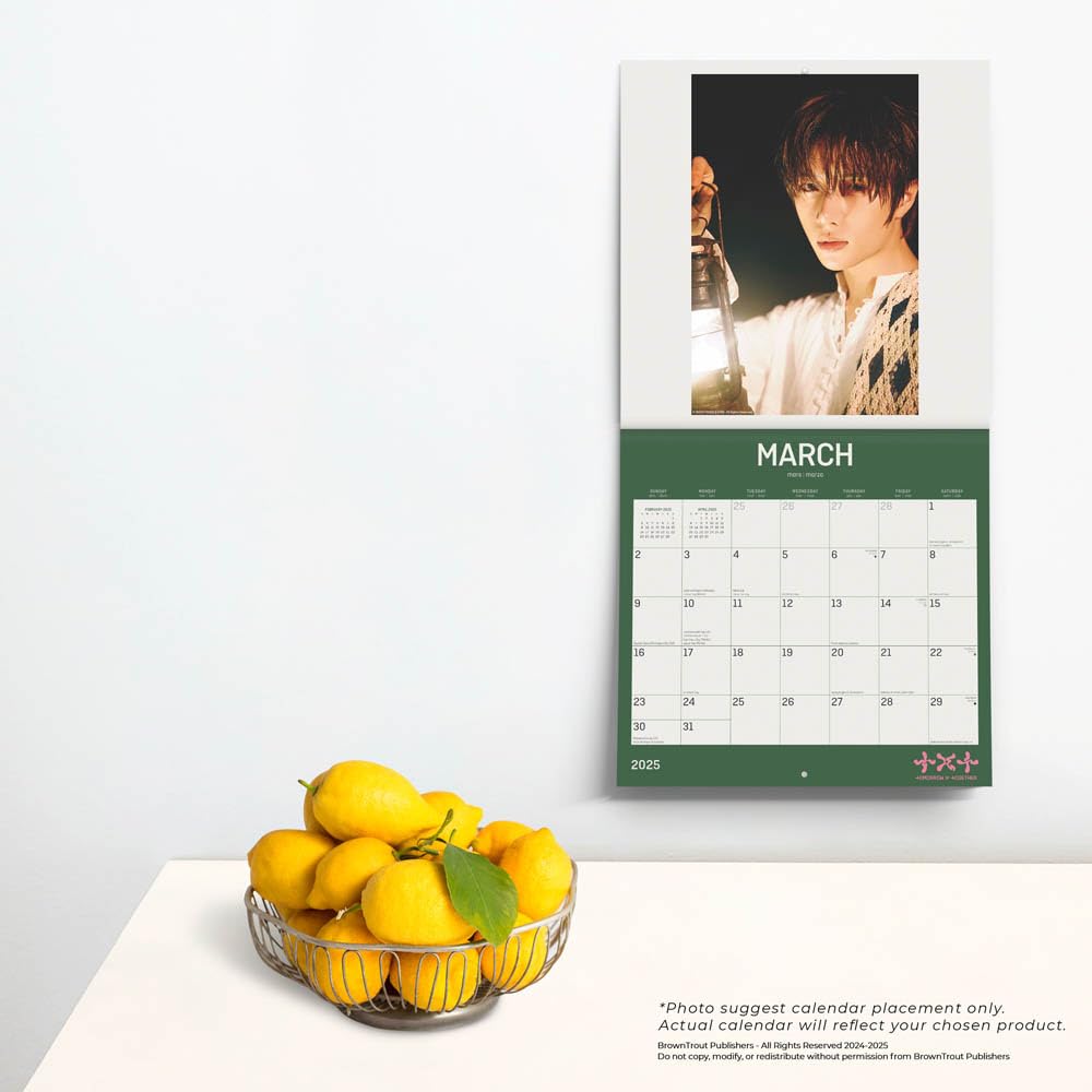 2025 Txt - Square Wall Calendar