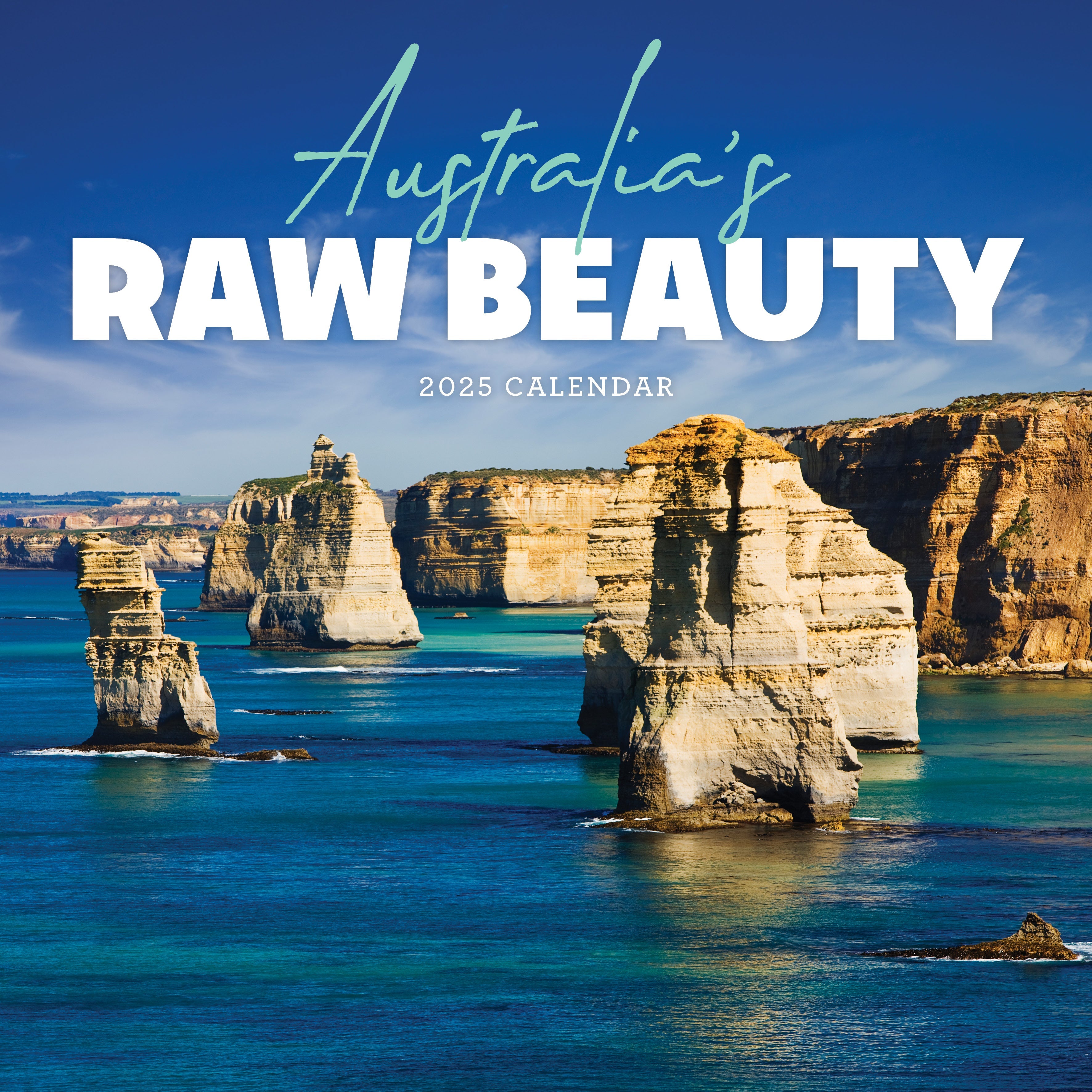 2025 Australia Raw Beauty - Square Wall Calendar