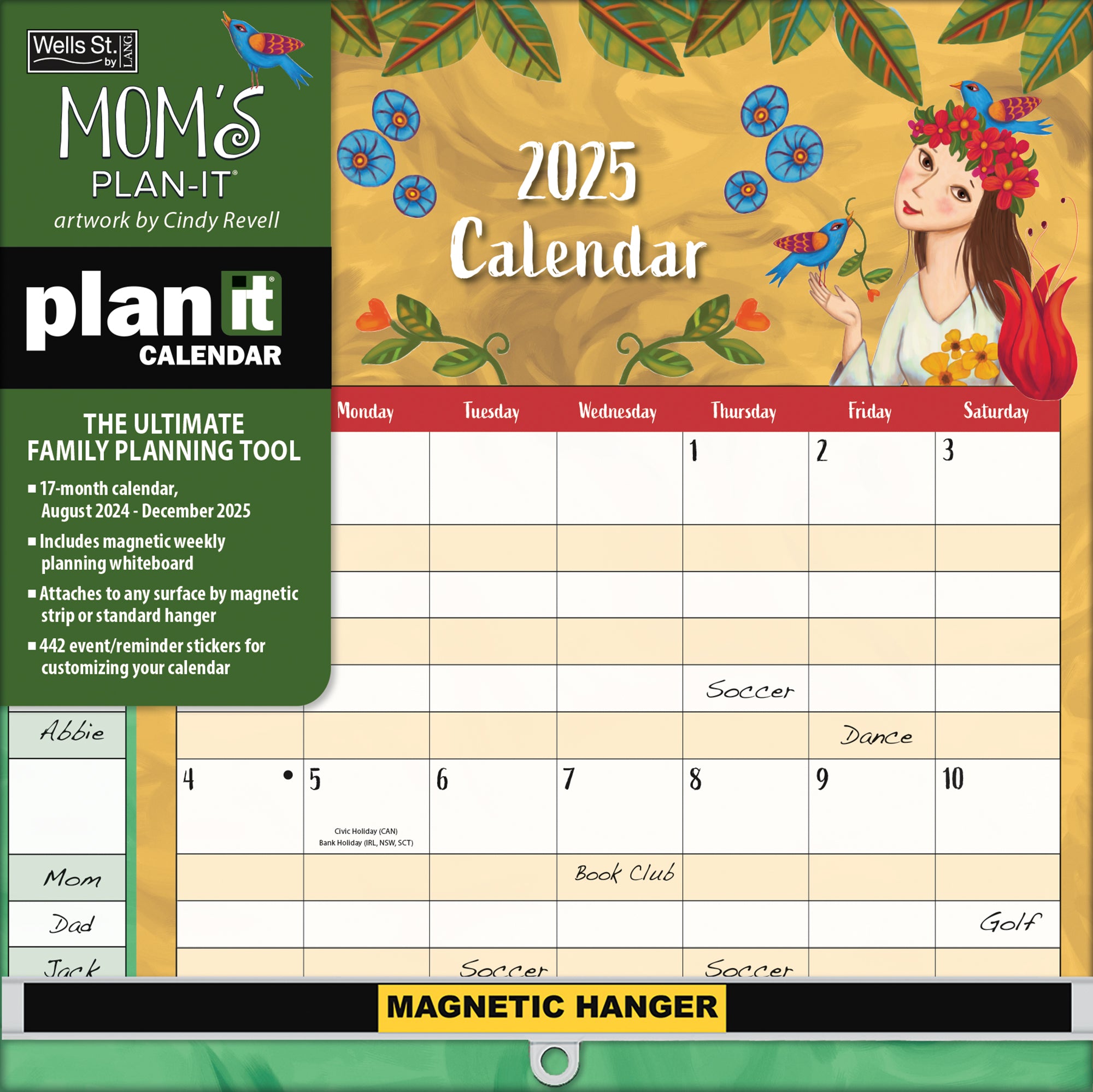 2025 Mom's Plant-it - Plant It Square Wall Calendar