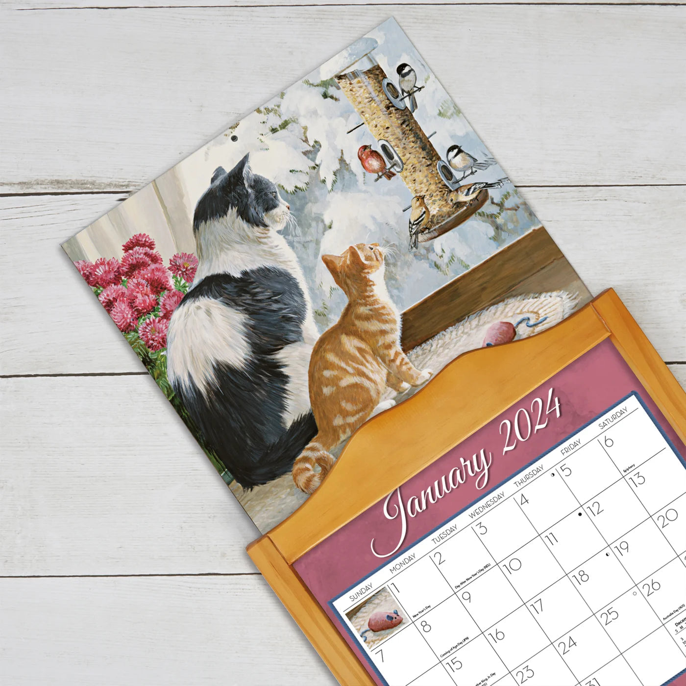 2024 LANG Love Of Cats By Persis Clayton Weirs - Deluxe Wall Calendar