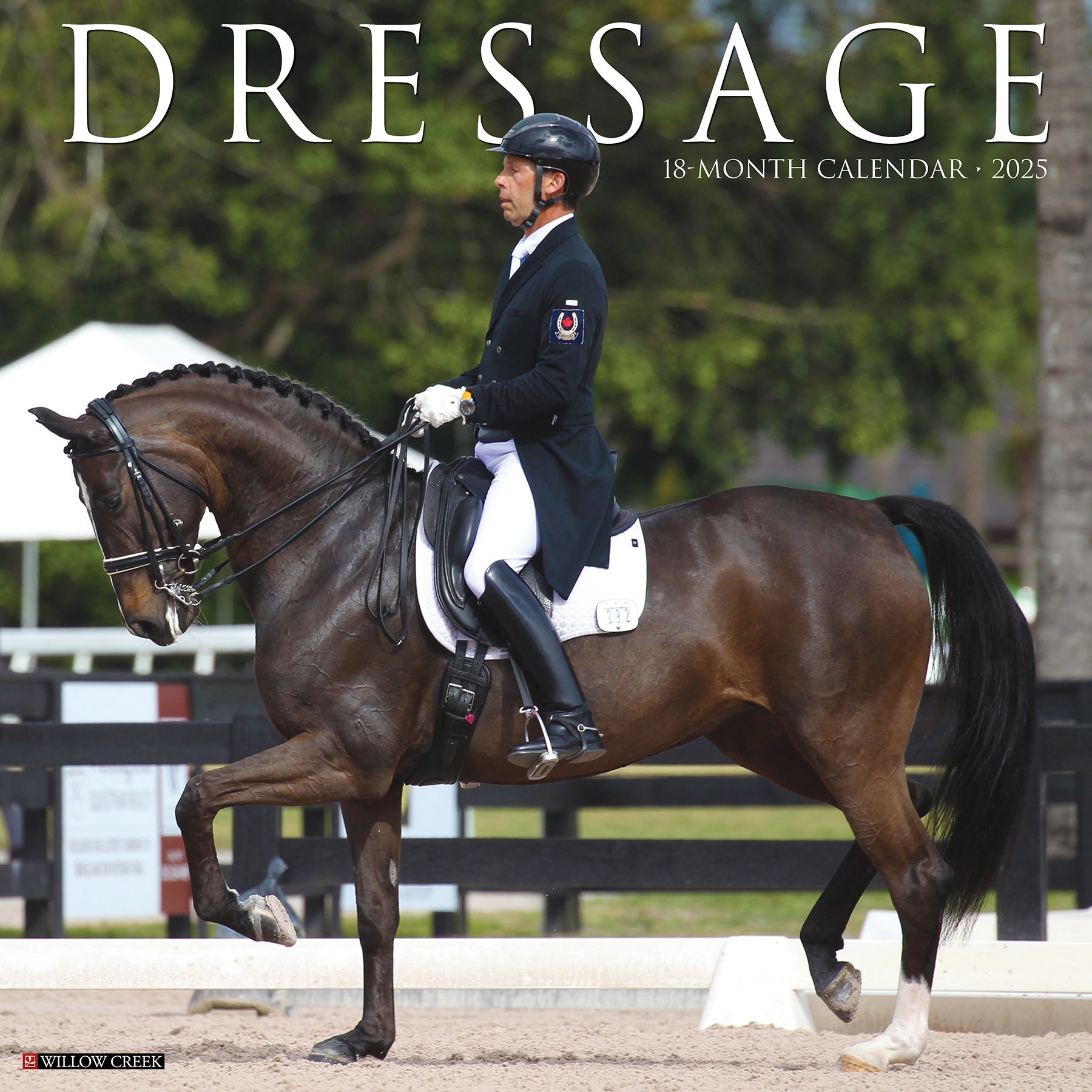 2025 Dressage - Square Wall Calendar (US Only)