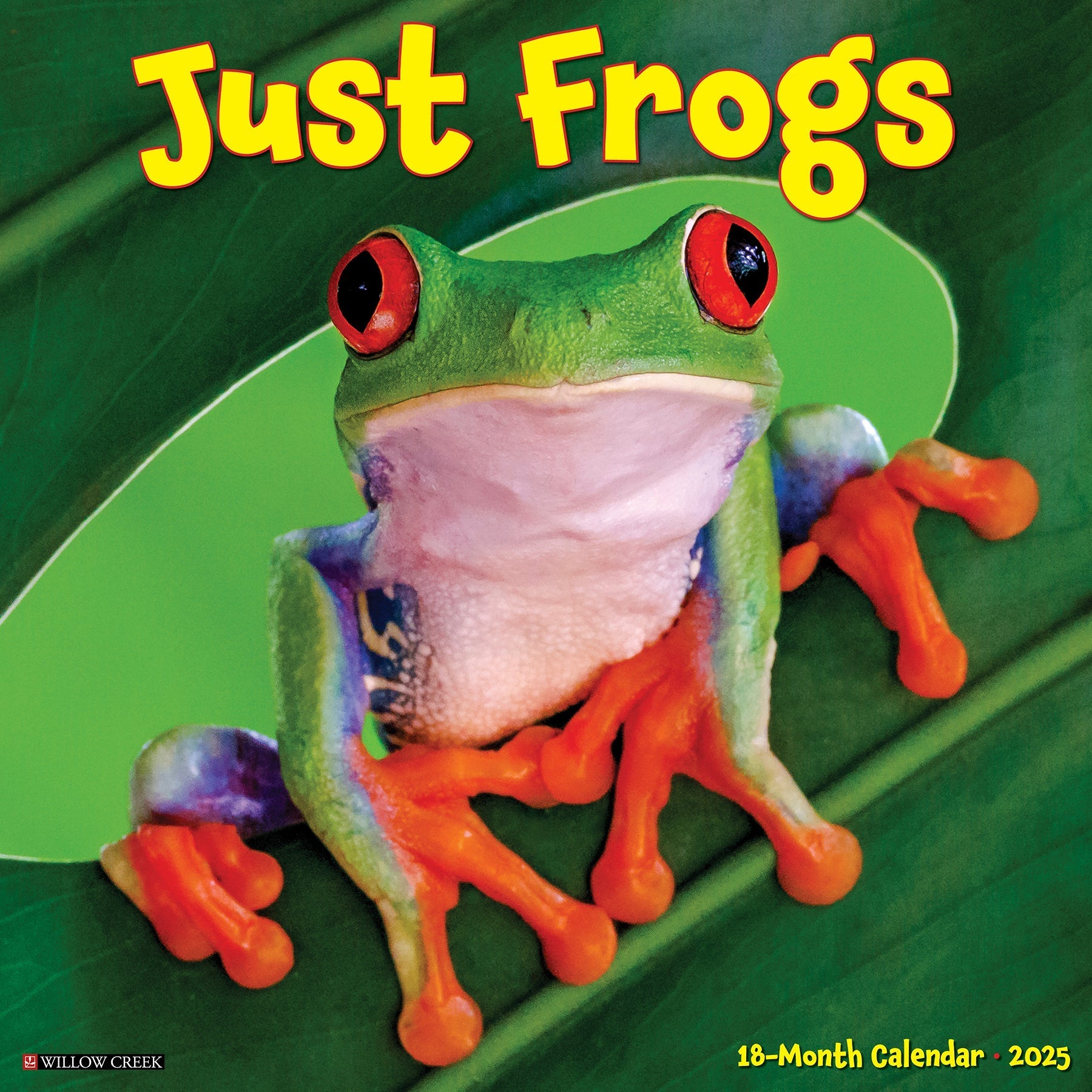 2025 Frogs - Square Wall Calendar (US Only)