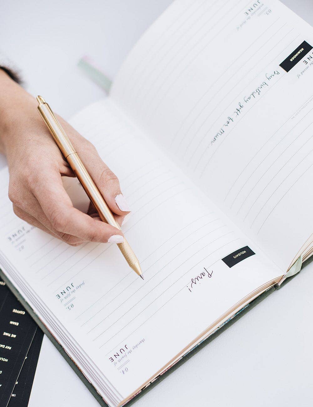 Solid Brass Gel Ink Pen (Boxed)