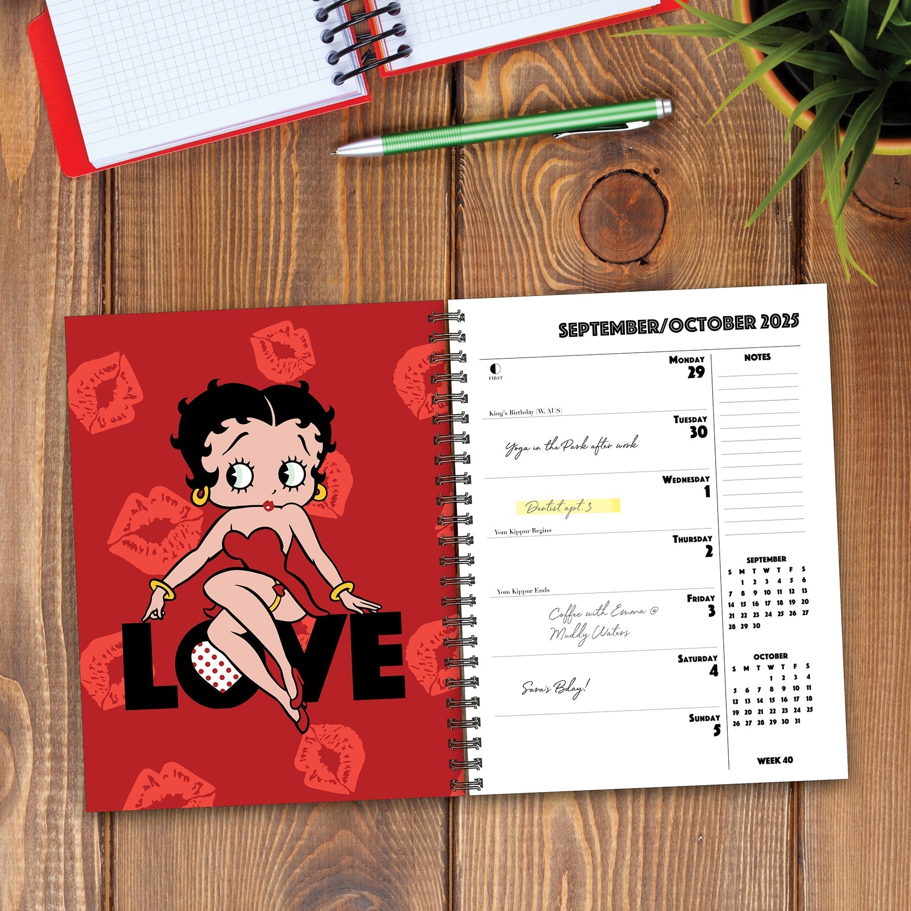 2025 Betty Boop - Weekly Diary/Planner (US Only)