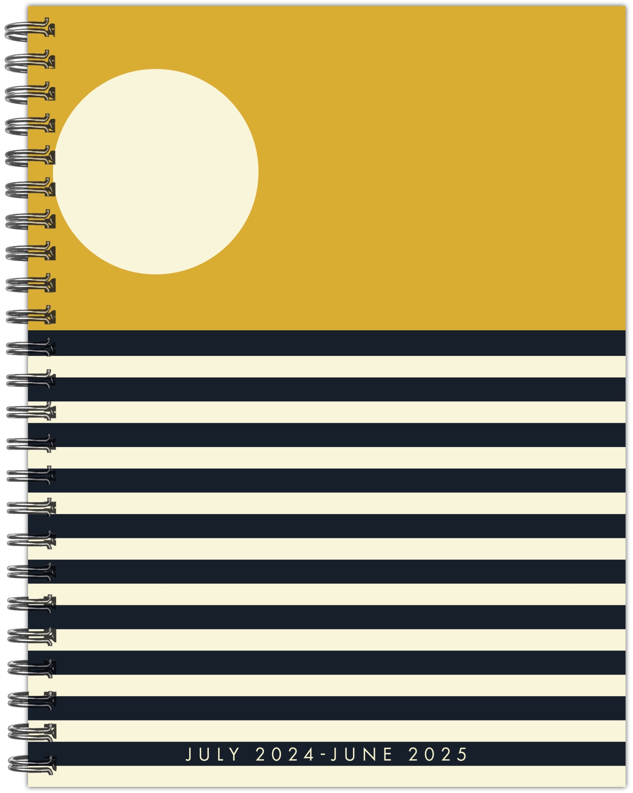 July 2024 - June 2025 Modern Sunset - Medium Weekly & Monthly Academic Year Diary/Planner