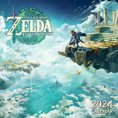 2024 The Legend Of Zelda - Square Wall Calendar  SOLD OUT