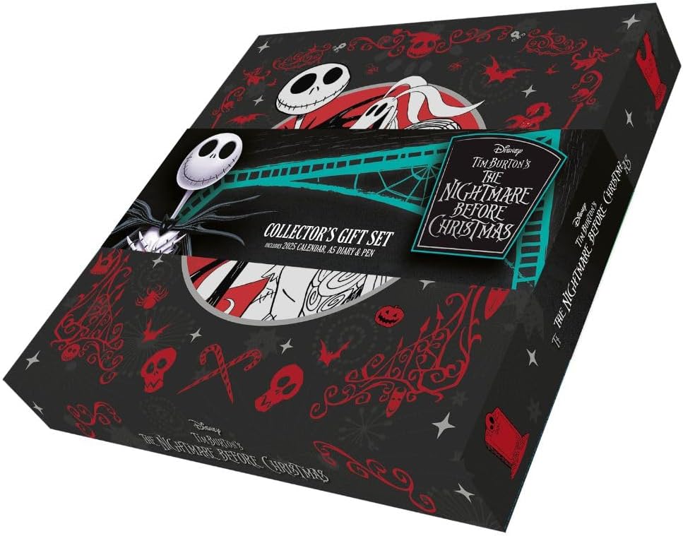 2025 The Nightmare Before Christmas - Calendar & Diary Gift Box Set