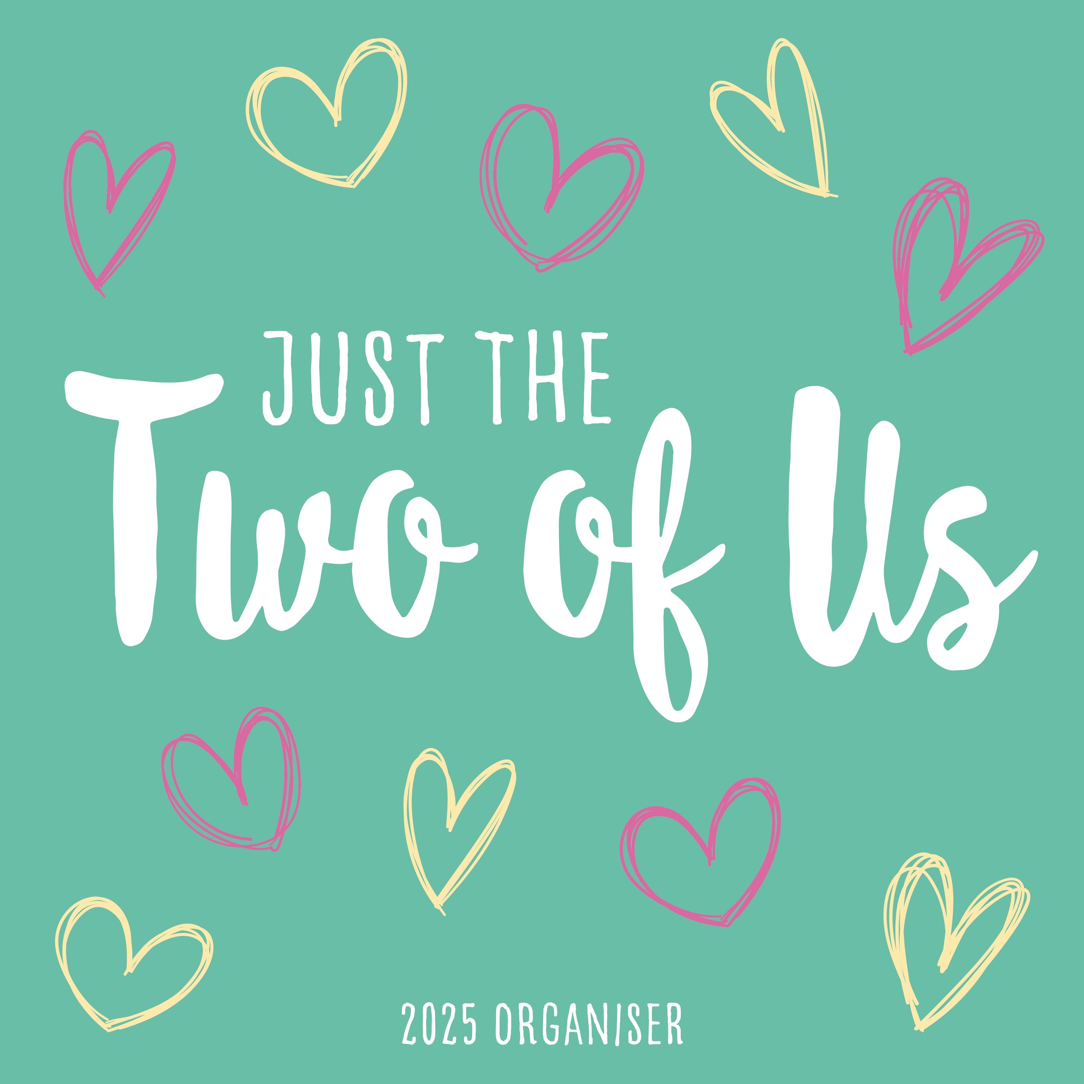 2025 Just the Two of Us - Square Wall Calendar