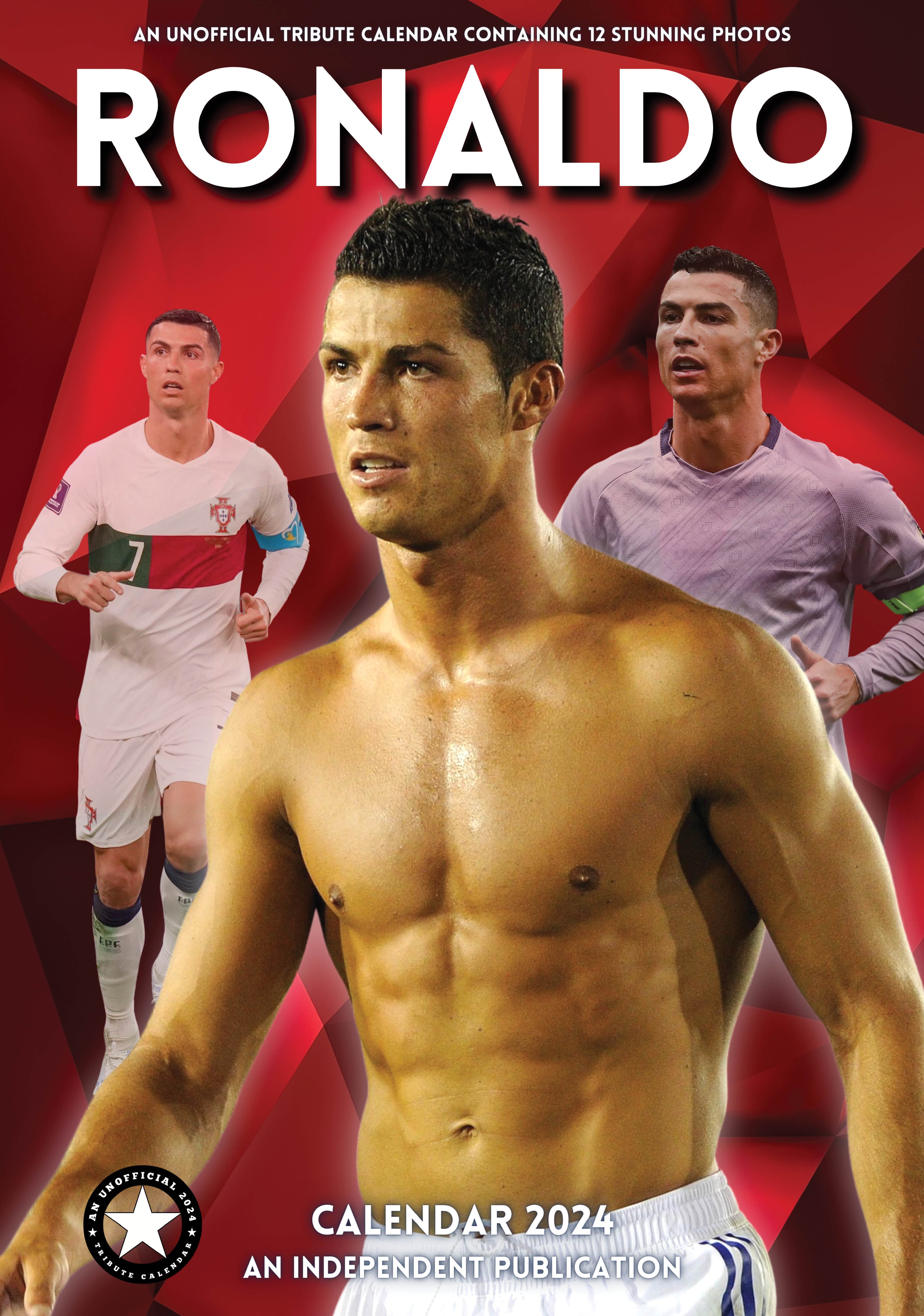 2024 Cristiano Ronaldo A3 Wall Calendar Athletes Calendars by Call