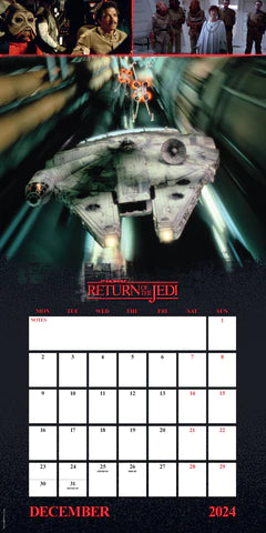 2024 Star Wars Classic - Square Wall Calendar