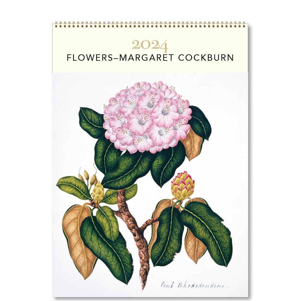 2024 Flowers - Margaret Cockburn - Deluxe Wall Calendar